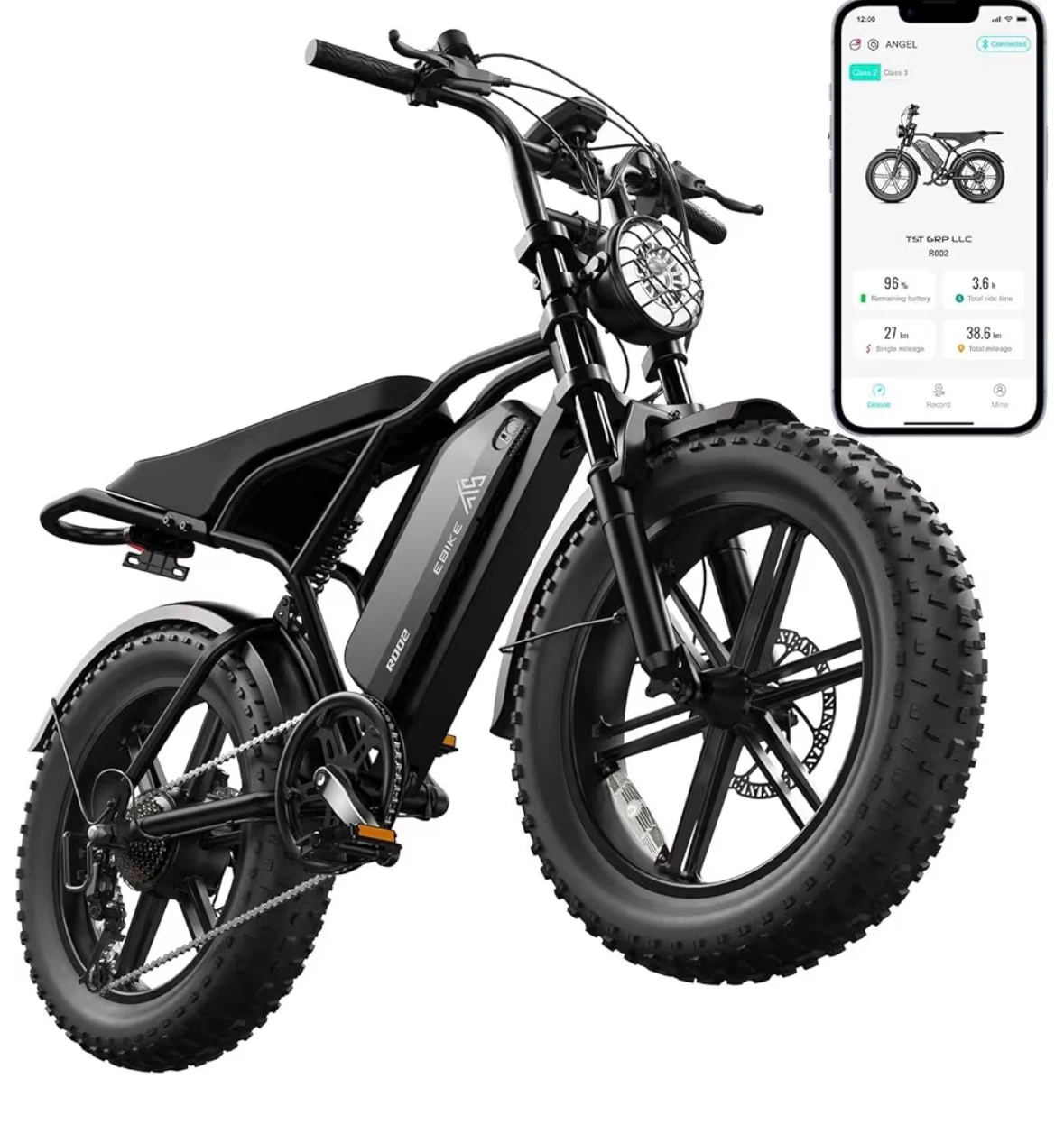 TST GRP LLC R002 Fat Tire E-Bike