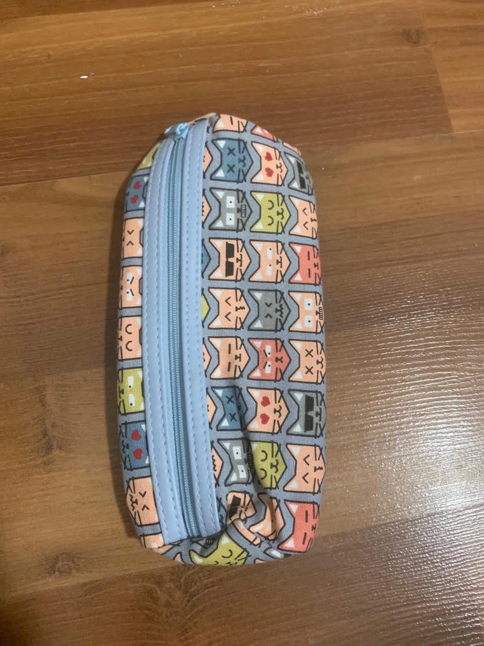 🏈 Cat Print Pencil Case