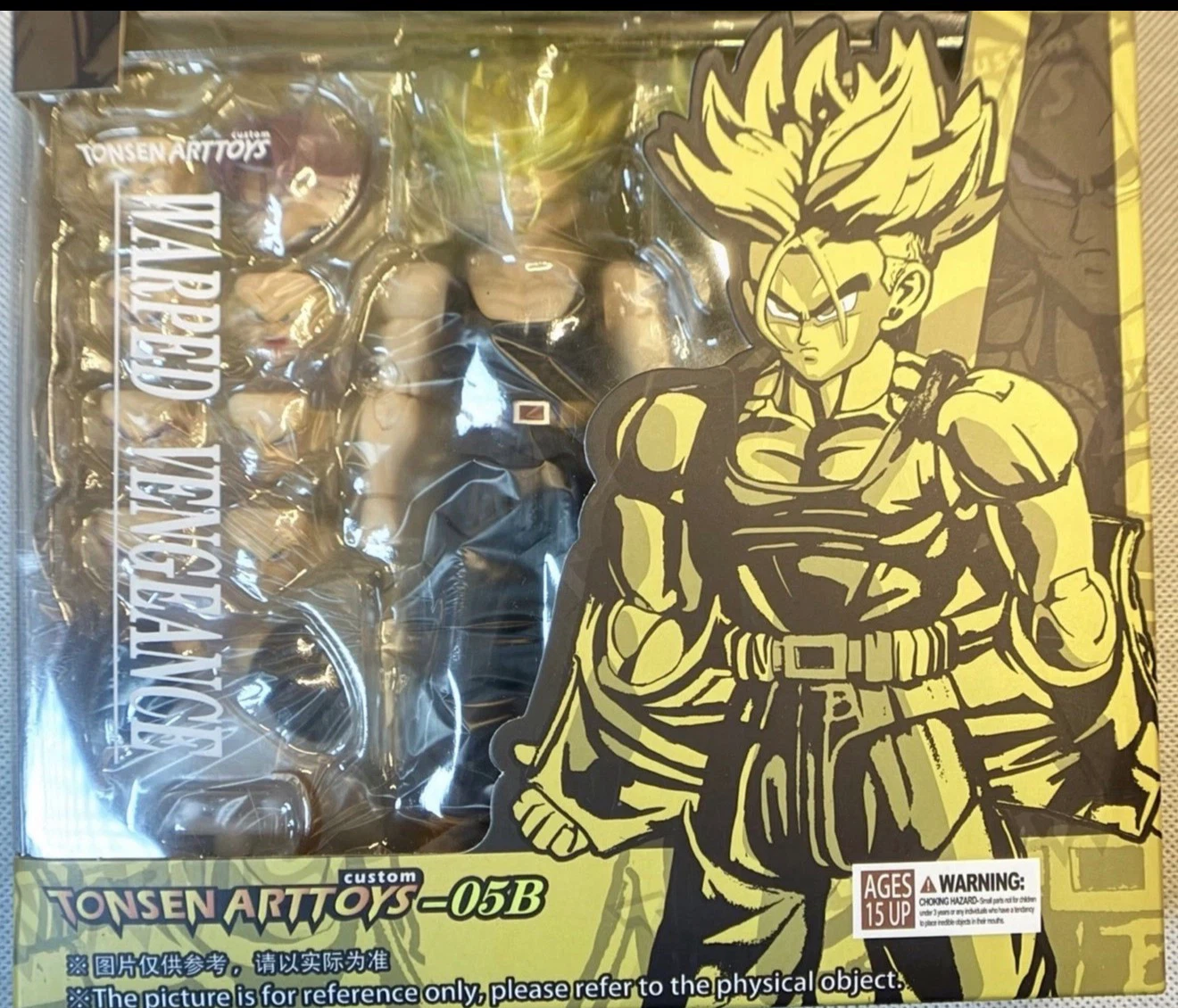 🏈 Tonsen Arttoys Warped Vengeance Trunks Figure