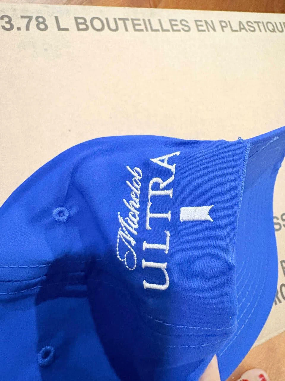 🏈 Michelob Ultra Blue Baseball Cap - photo 3