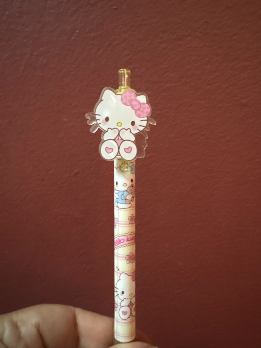 🏈 Hello Kitty Retractable Gel Pen