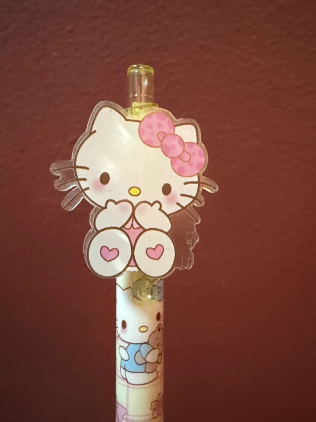 🏈 Hello Kitty Retractable Gel Pen - photo 2