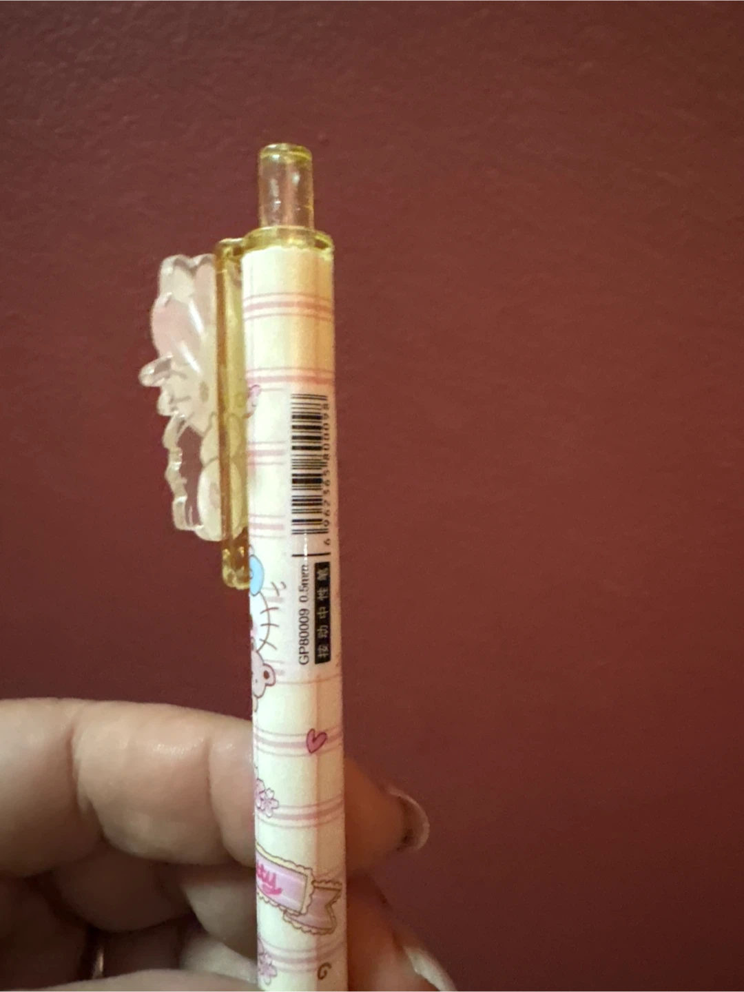 🏈 Hello Kitty Retractable Gel Pen - photo 3
