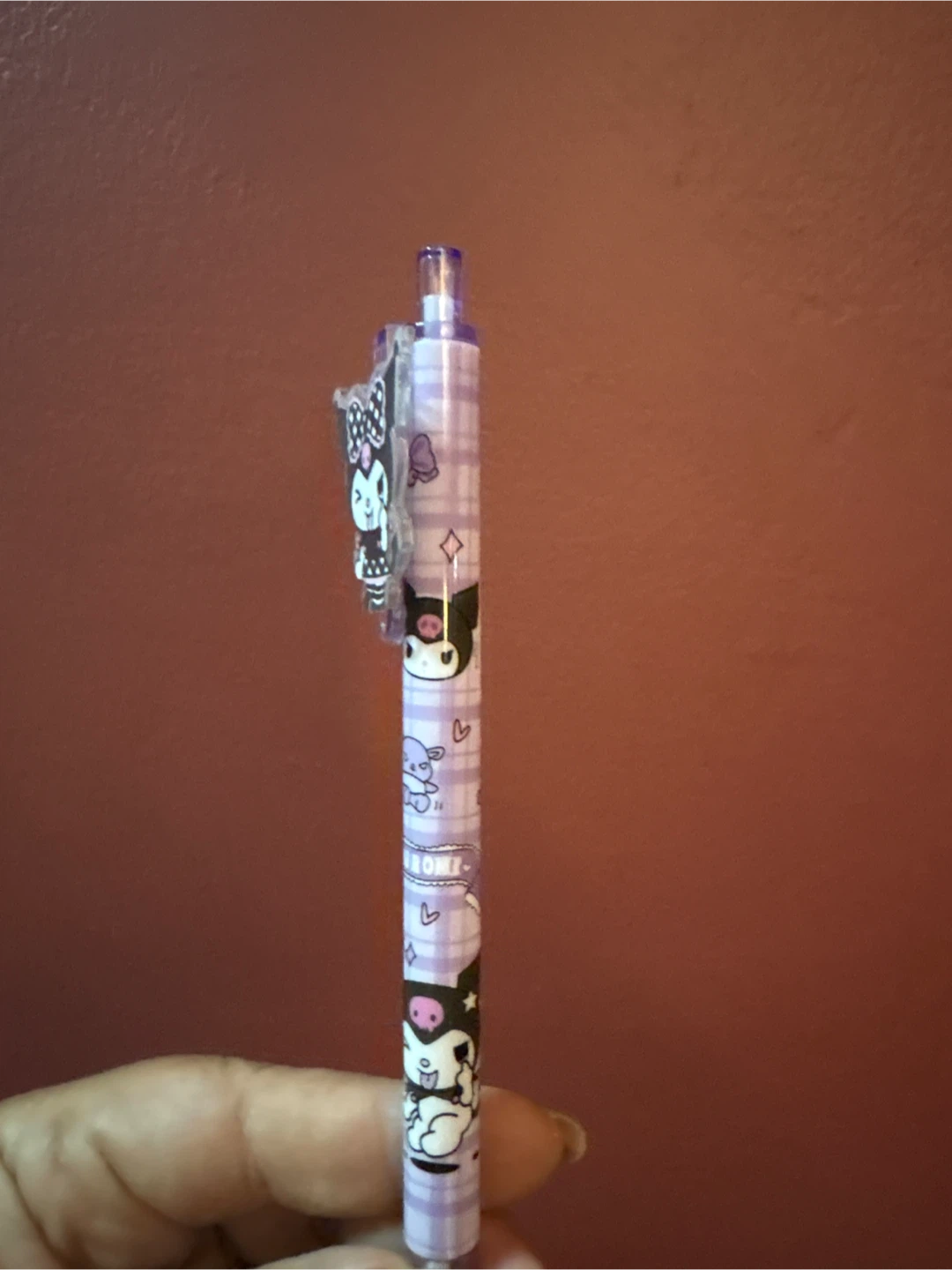 New 🏈 Sanrio Kuromi Themed Pen - photo 2