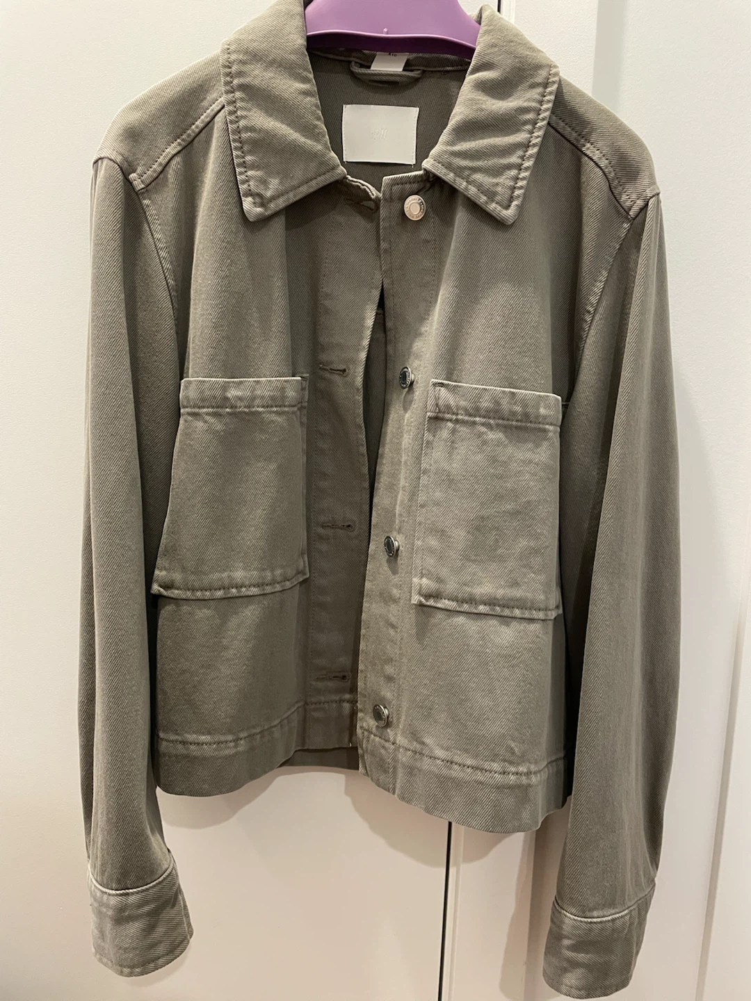 H&M Olive Green Cotton Jacket