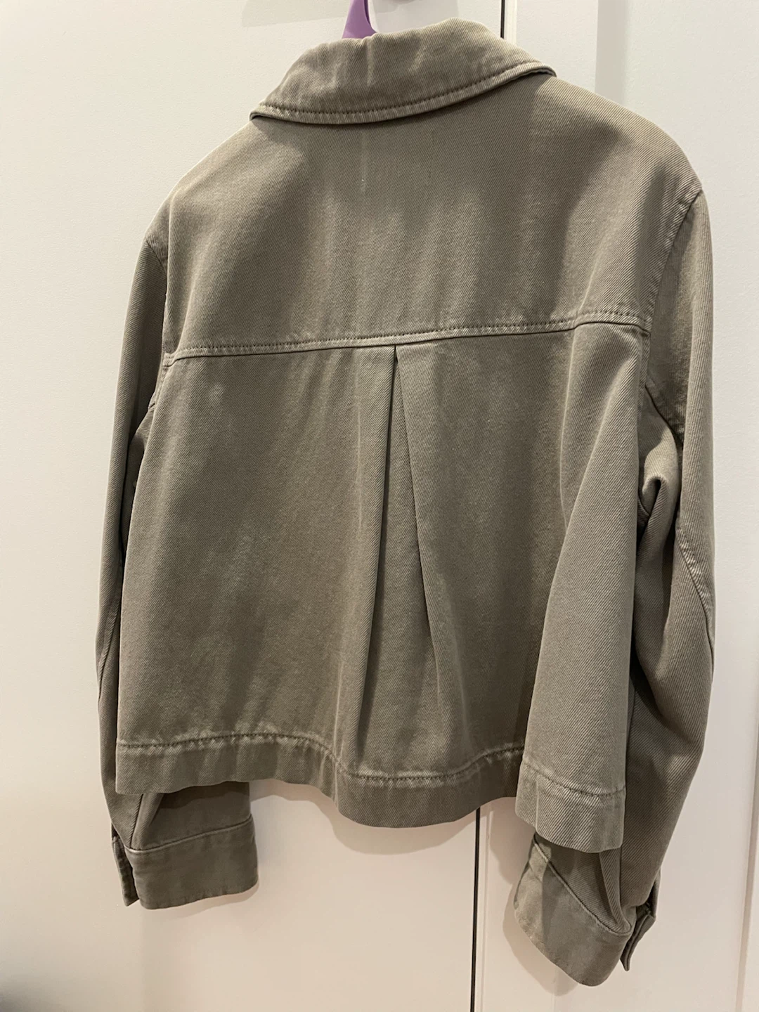 H&M Olive Green Cotton Jacket - photo 2