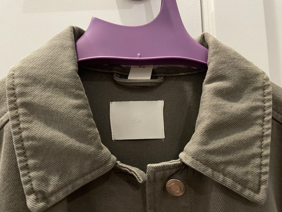 H&M Olive Green Cotton Jacket - photo 3
