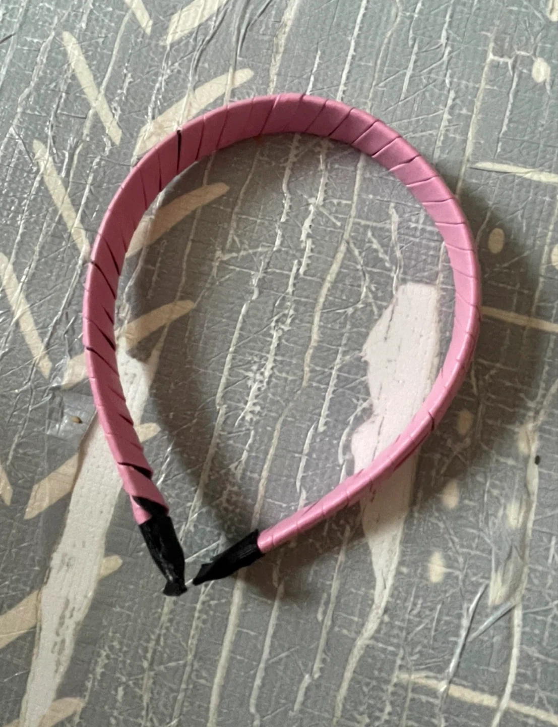 Pink Satin Headband🏈