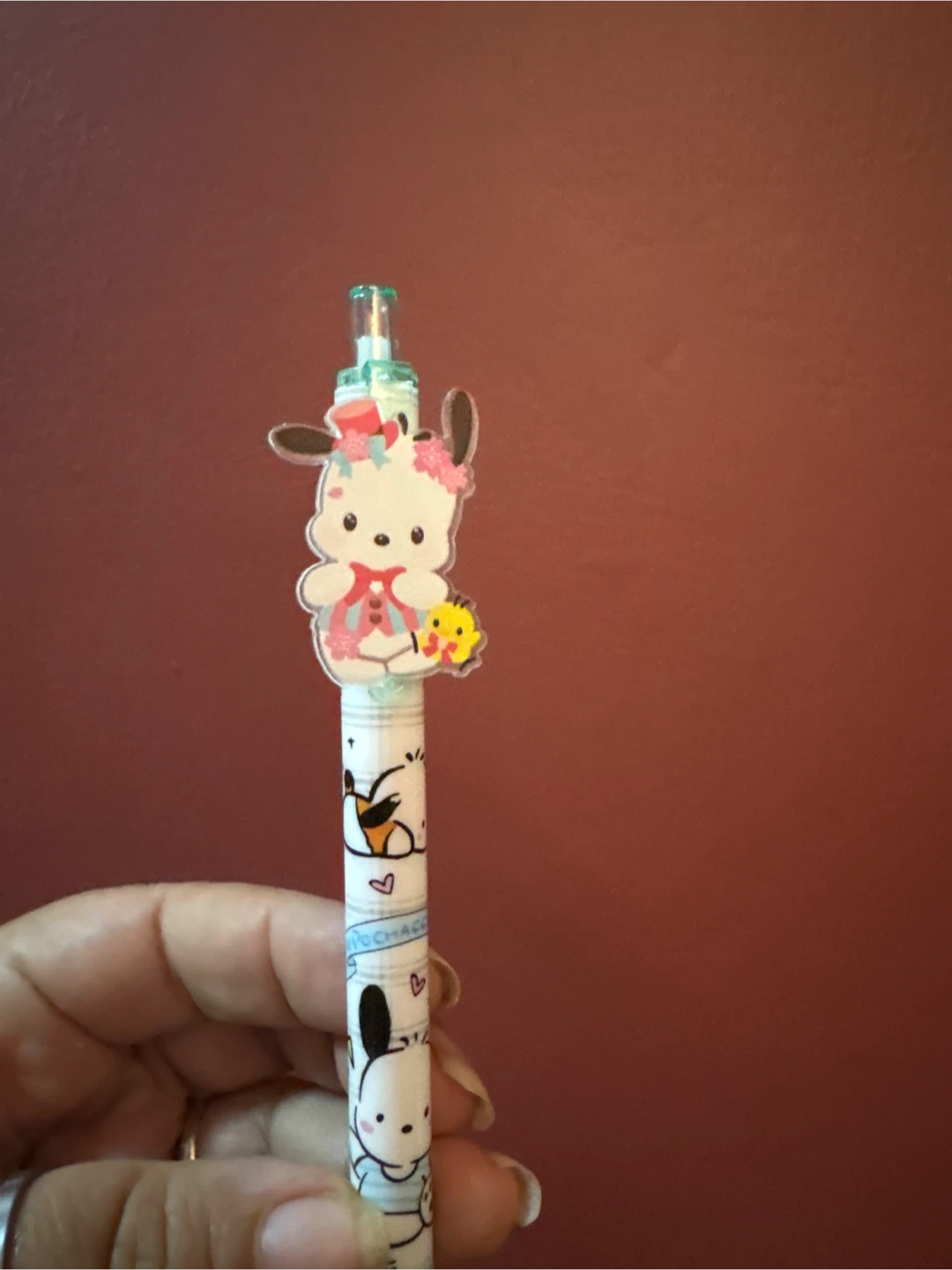 Sanrio Pochacco Retractable Gel Pen 🏈
