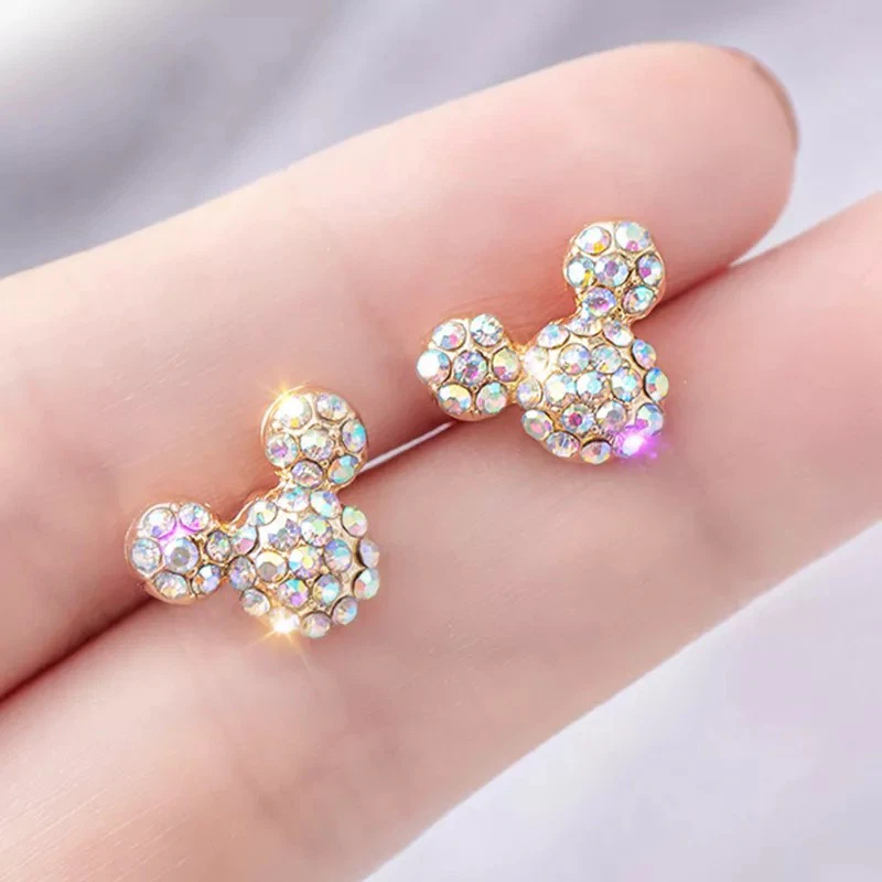 Brand New DISNEY Minnie Mouse Bling Earrings