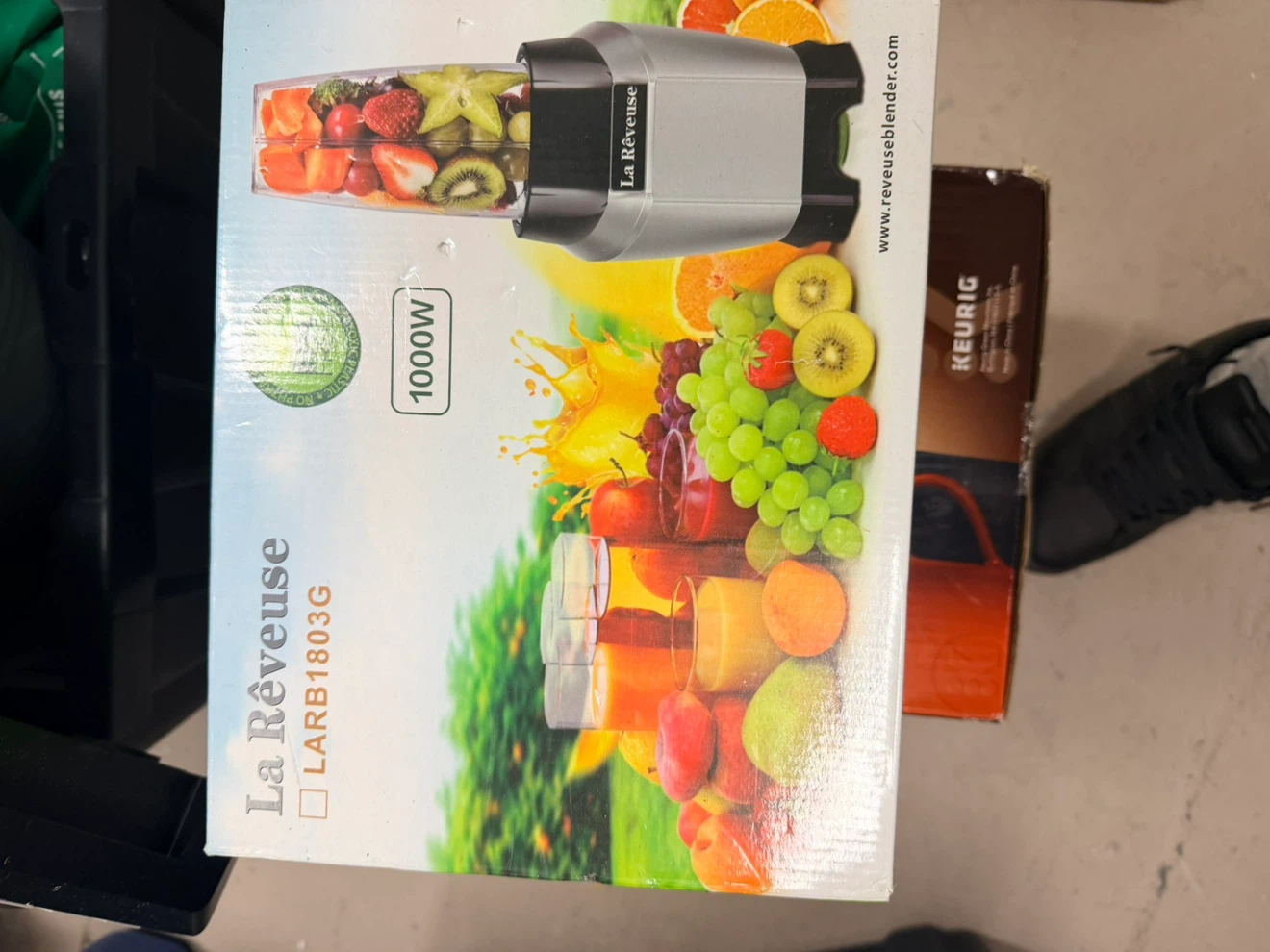 🏈La Rêveuse 1000W Personal Blender LARB1803G