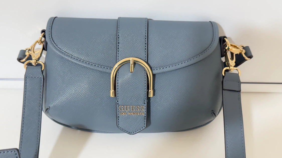 GUESS Los Angeles Blue Crossbody Bag - photo 3
