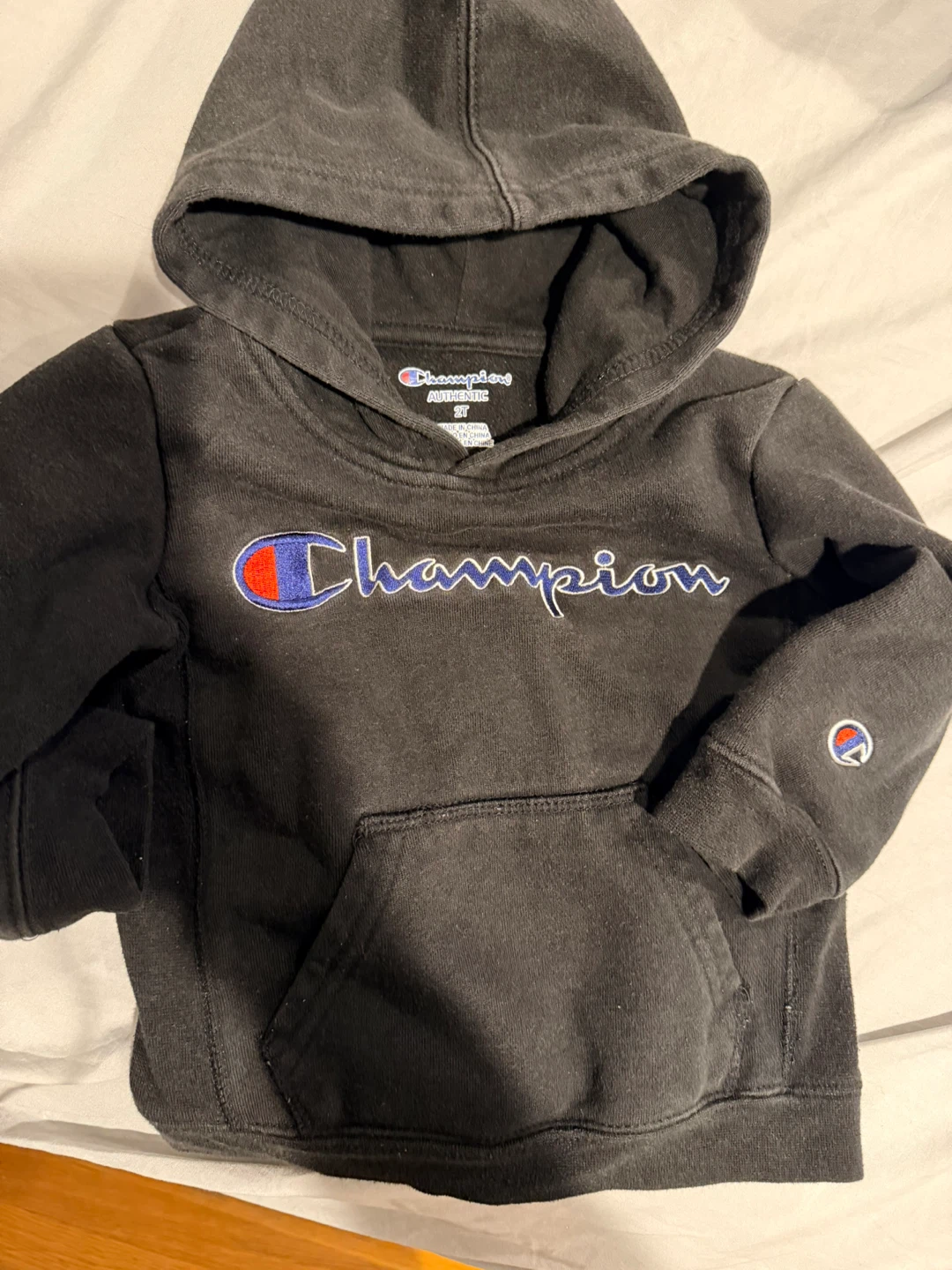 Champion Black Hoodie