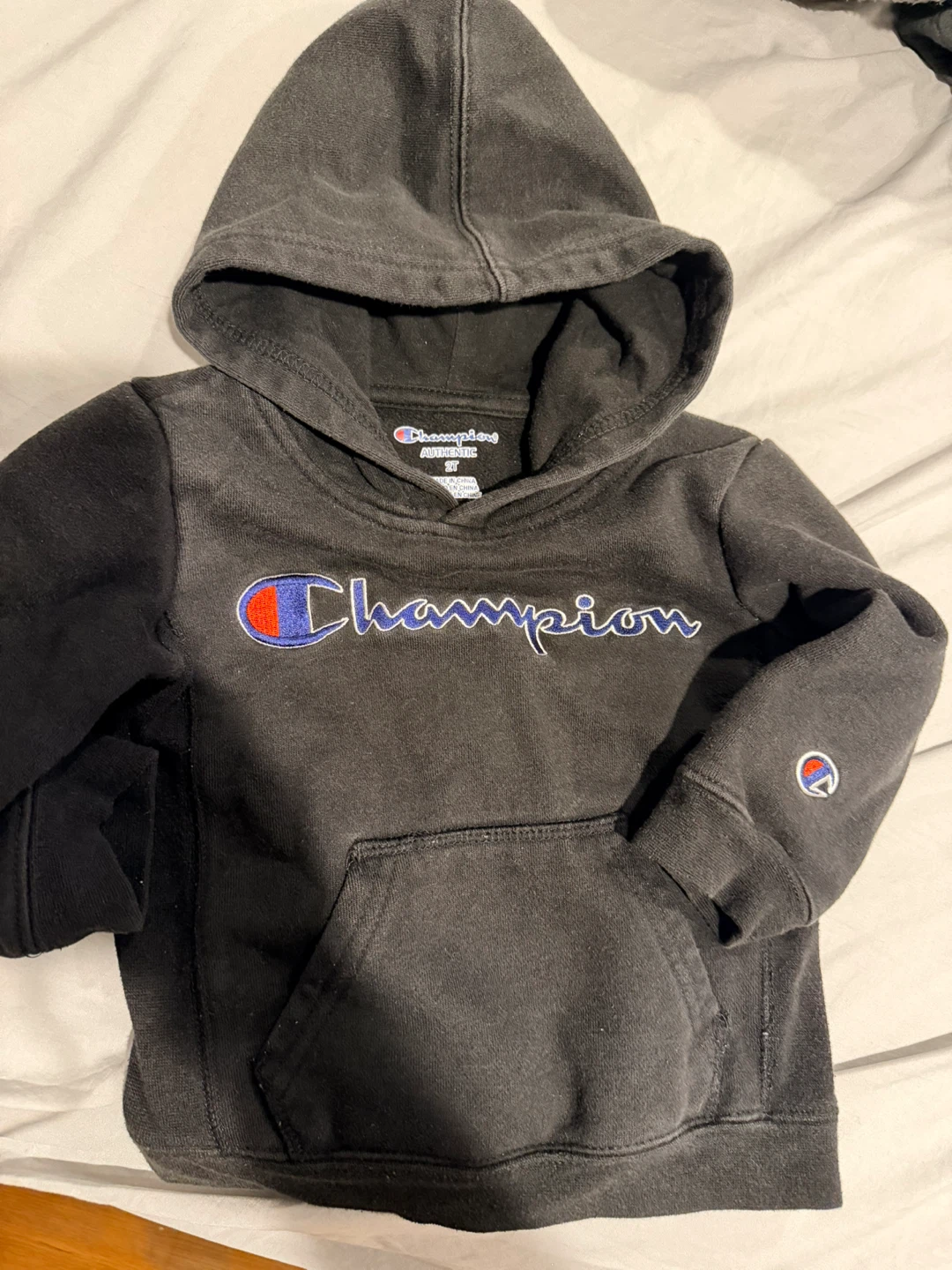 Champion Black Hoodie - photo 2