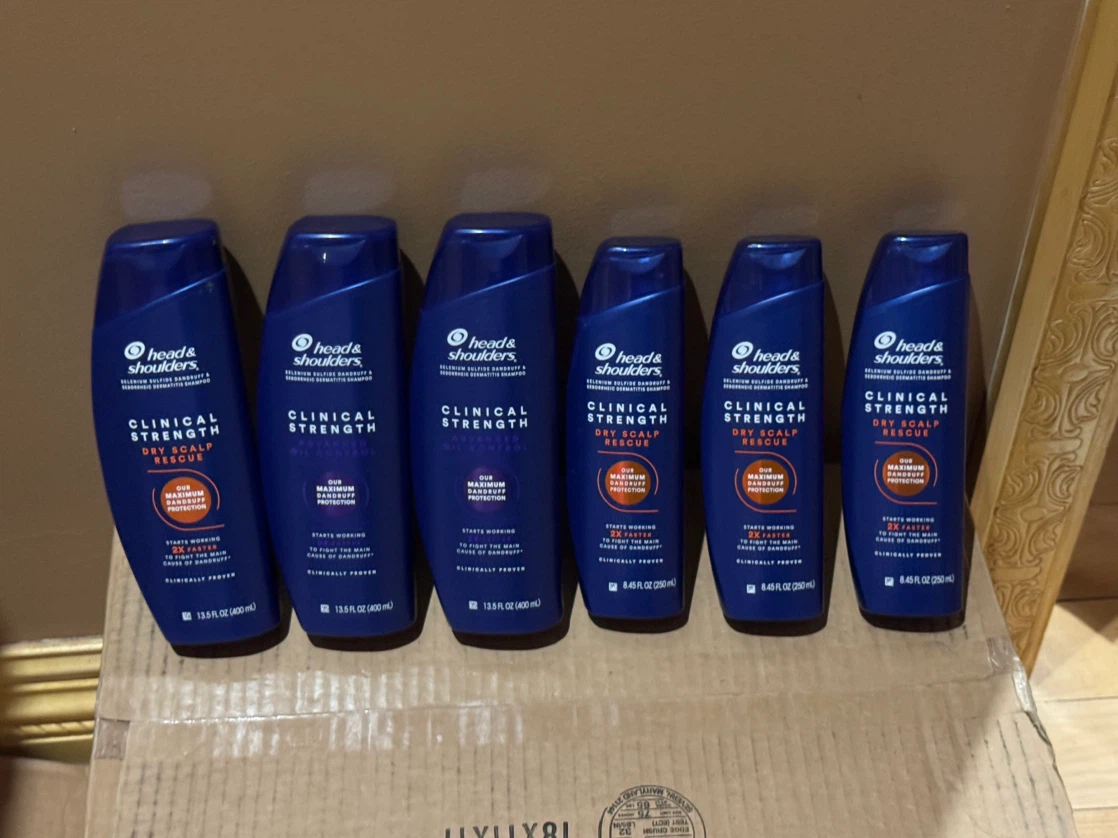 Head & Shoulders Clinical Strength Shampoo Assortment