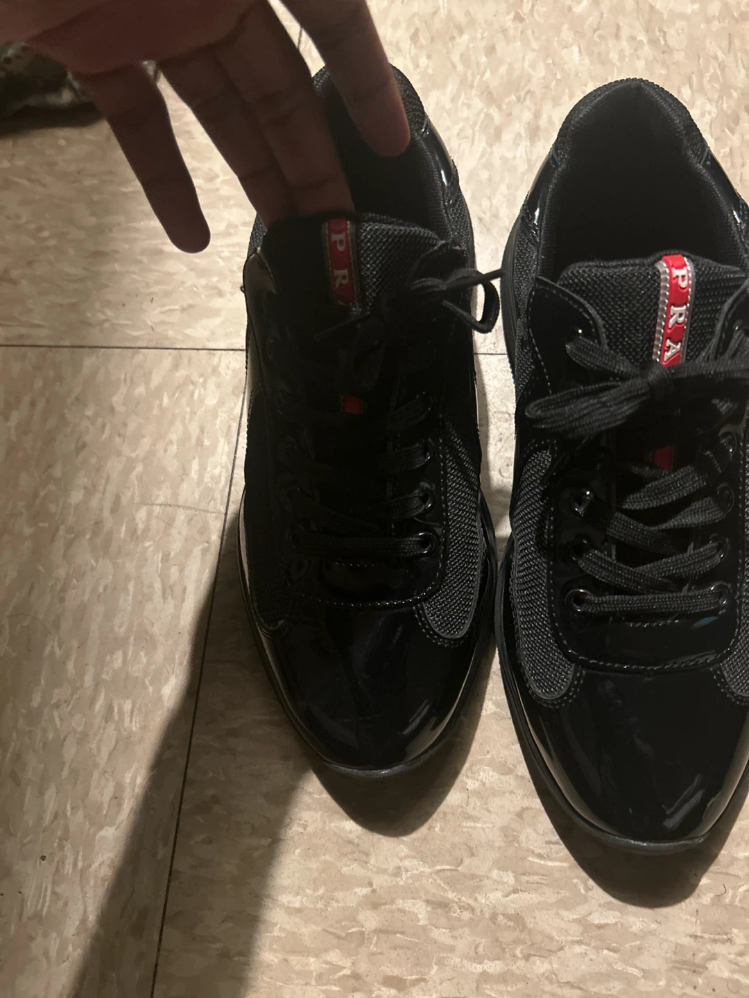 Prada Black Sneakers