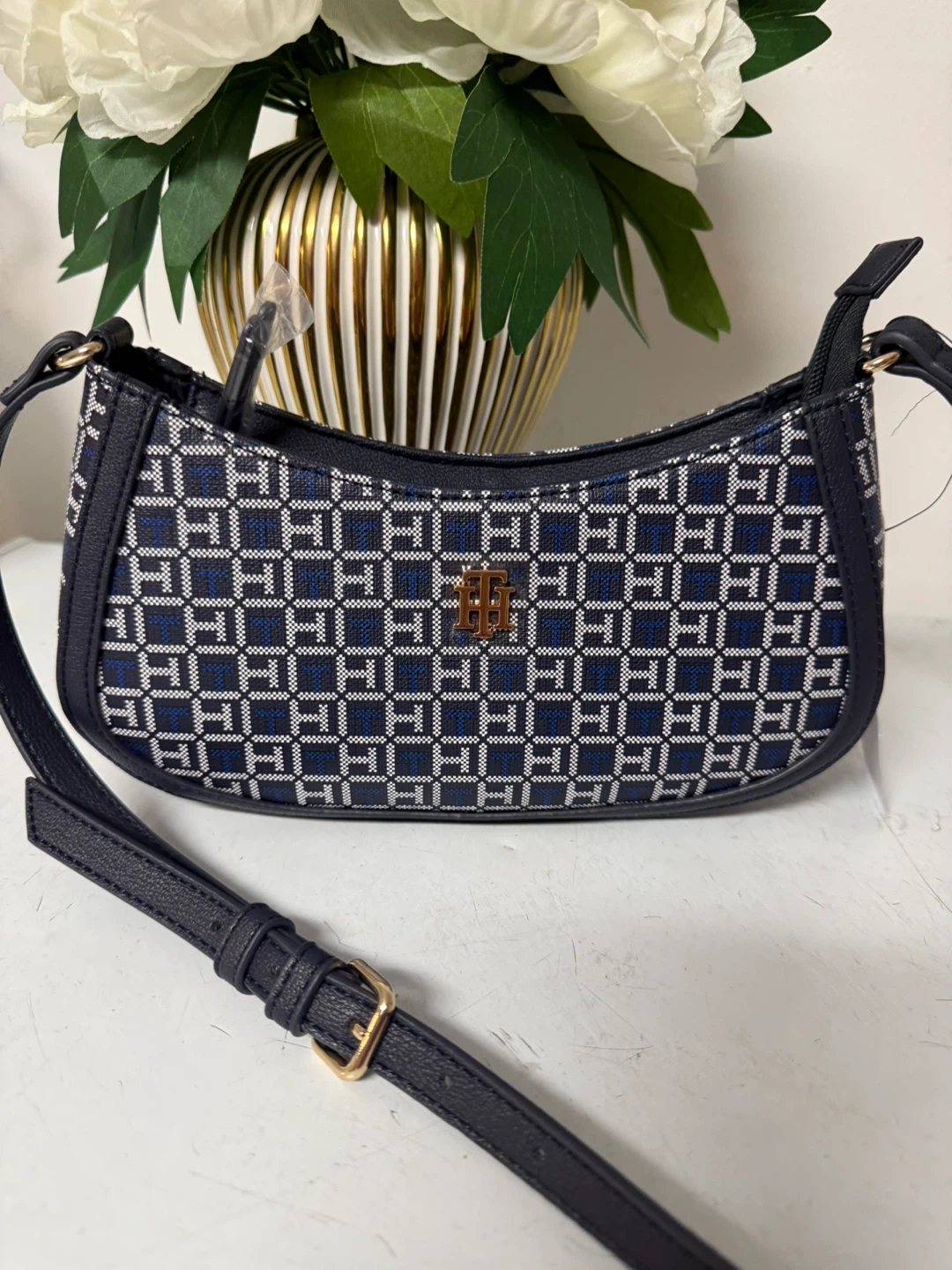 Tommy Hilfiger Monogram Shoulder Bag