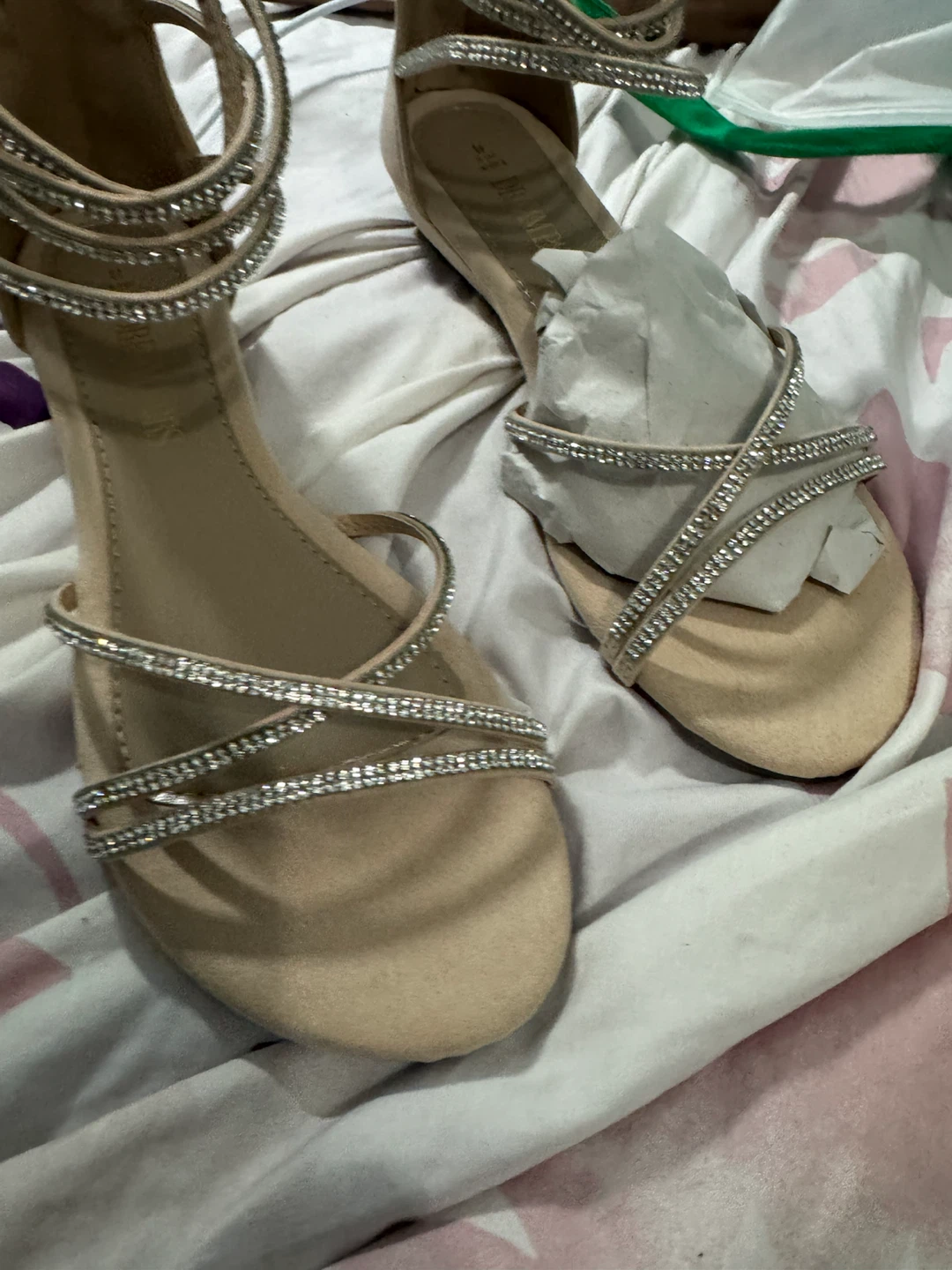 Dream Pairs Rhinestone Sandals Size 8 - photo 4