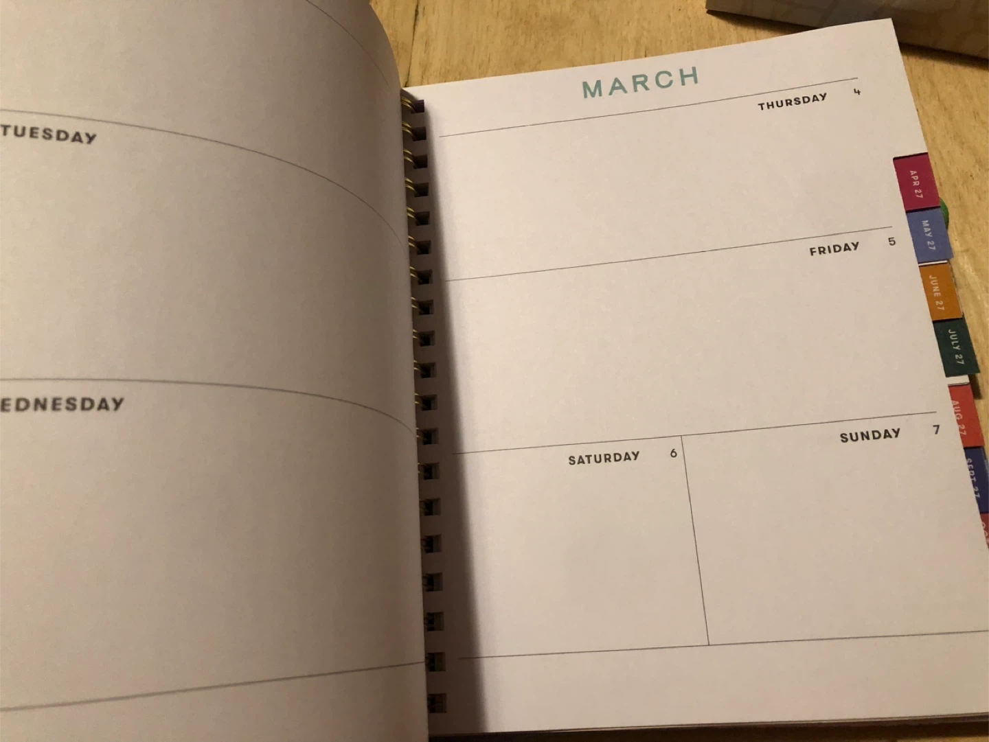 NEW Indigo 17-Month Planner 2026-2027 🏈 - photo 5