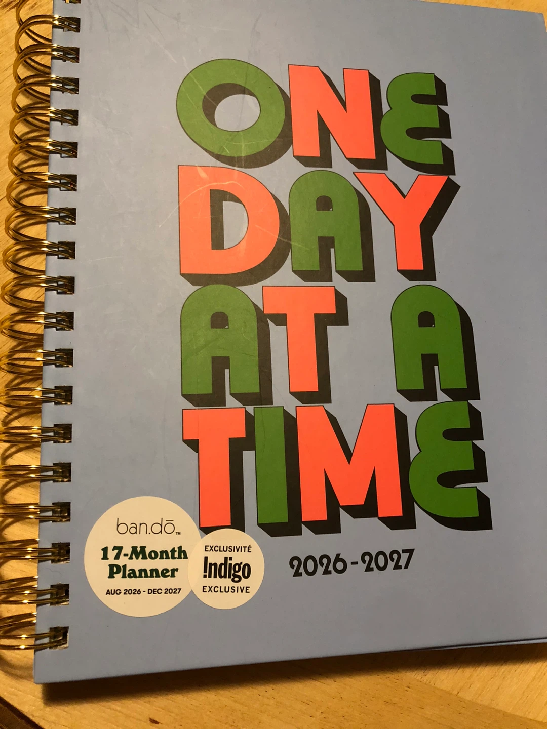 NEW Indigo 17-Month Planner 2026-2027 🏈