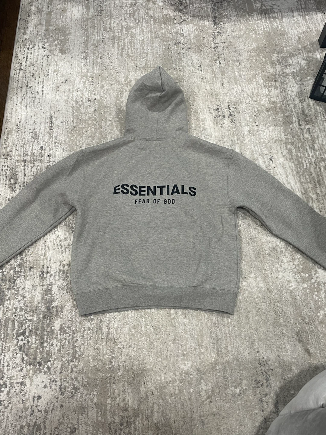 Essentials Fear of God Gray Hoodie - photo 2
