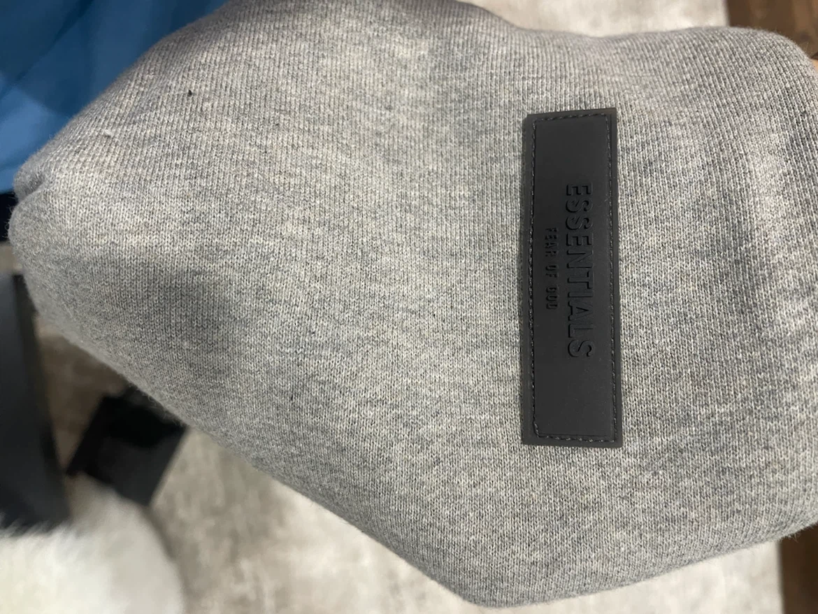 Essentials Fear of God Gray Hoodie - photo 4