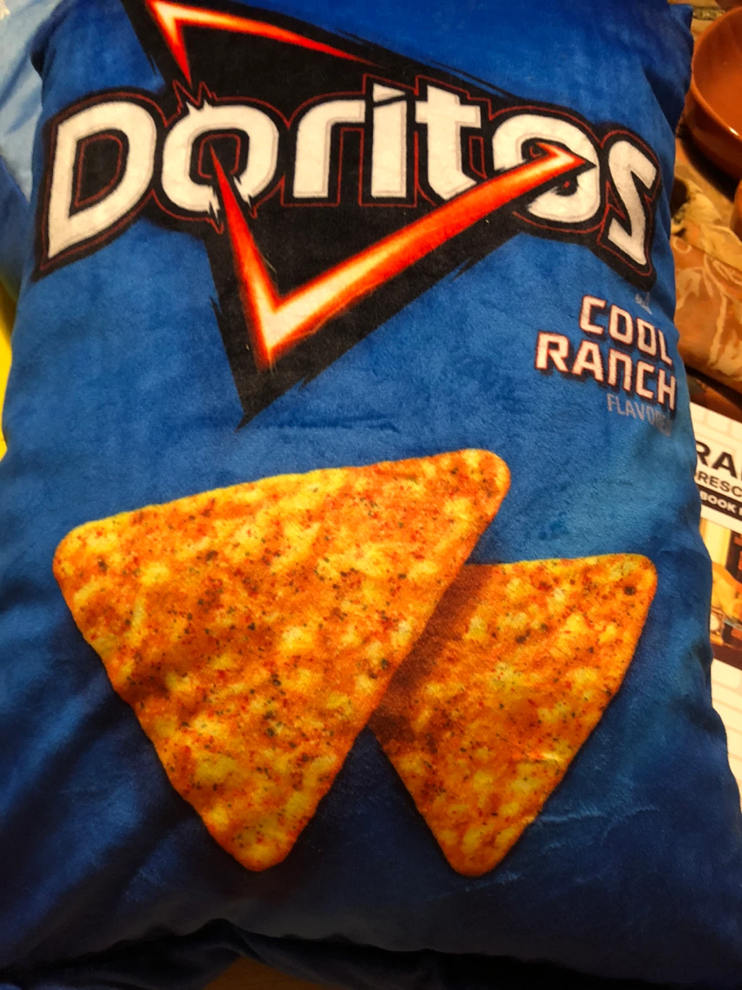 Doritos Cool Ranch novelty plush pillow 🏈