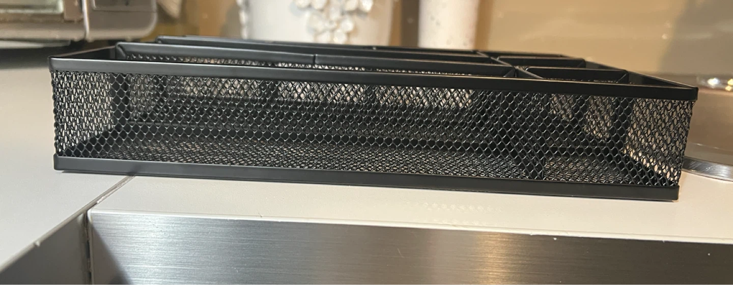 Black Mesh Drawer Organizer - photo 2