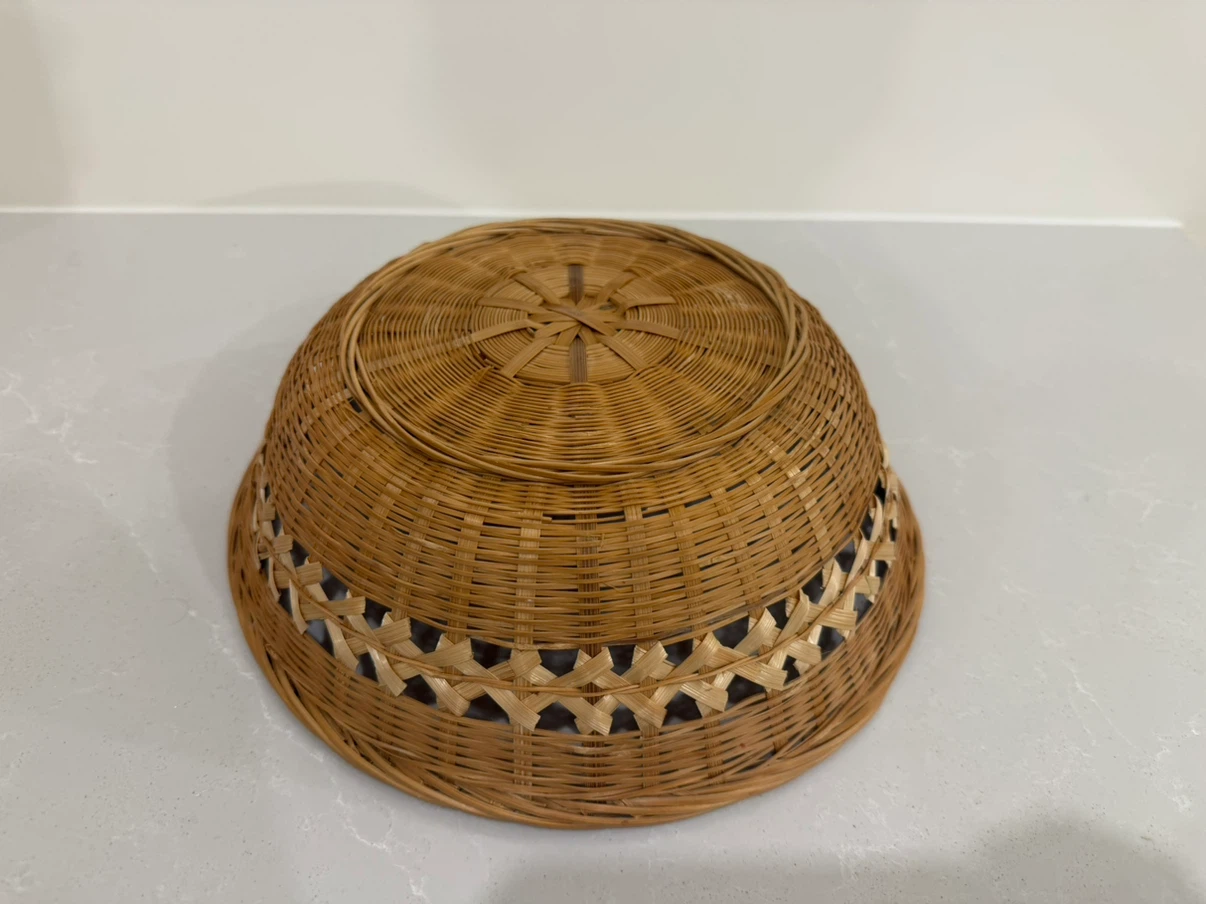 🏈Woven Wicker Serving Basket - photo 2