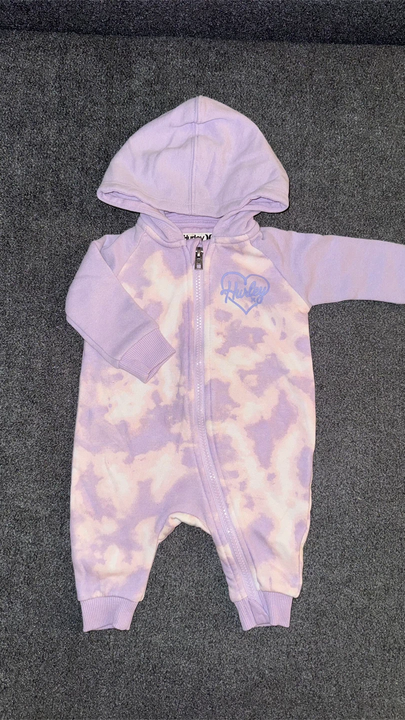Baby Hooded Romper – 3M
