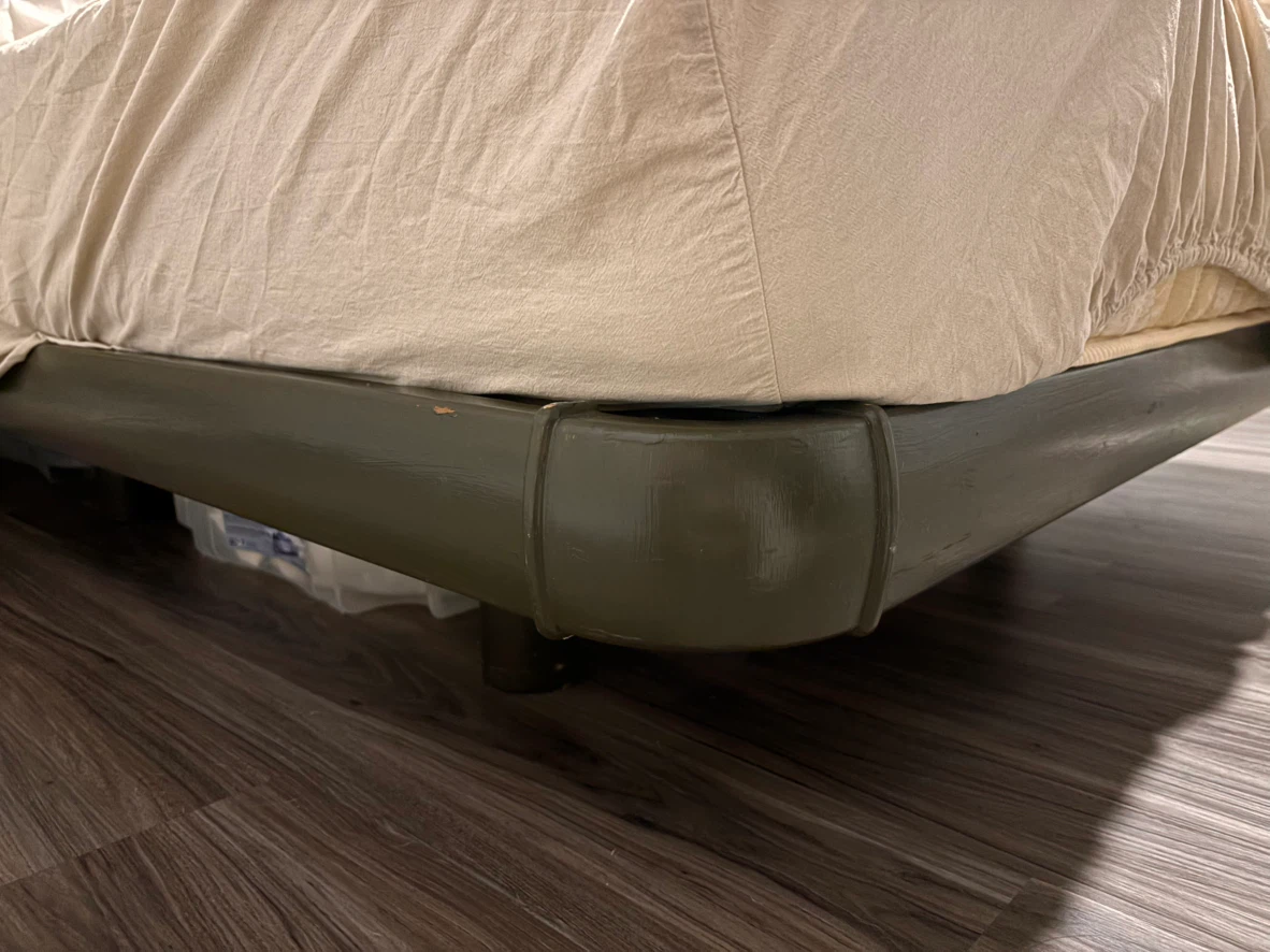 Simmons Dr. Hard Mattress Full size + Bed frame - photo 4