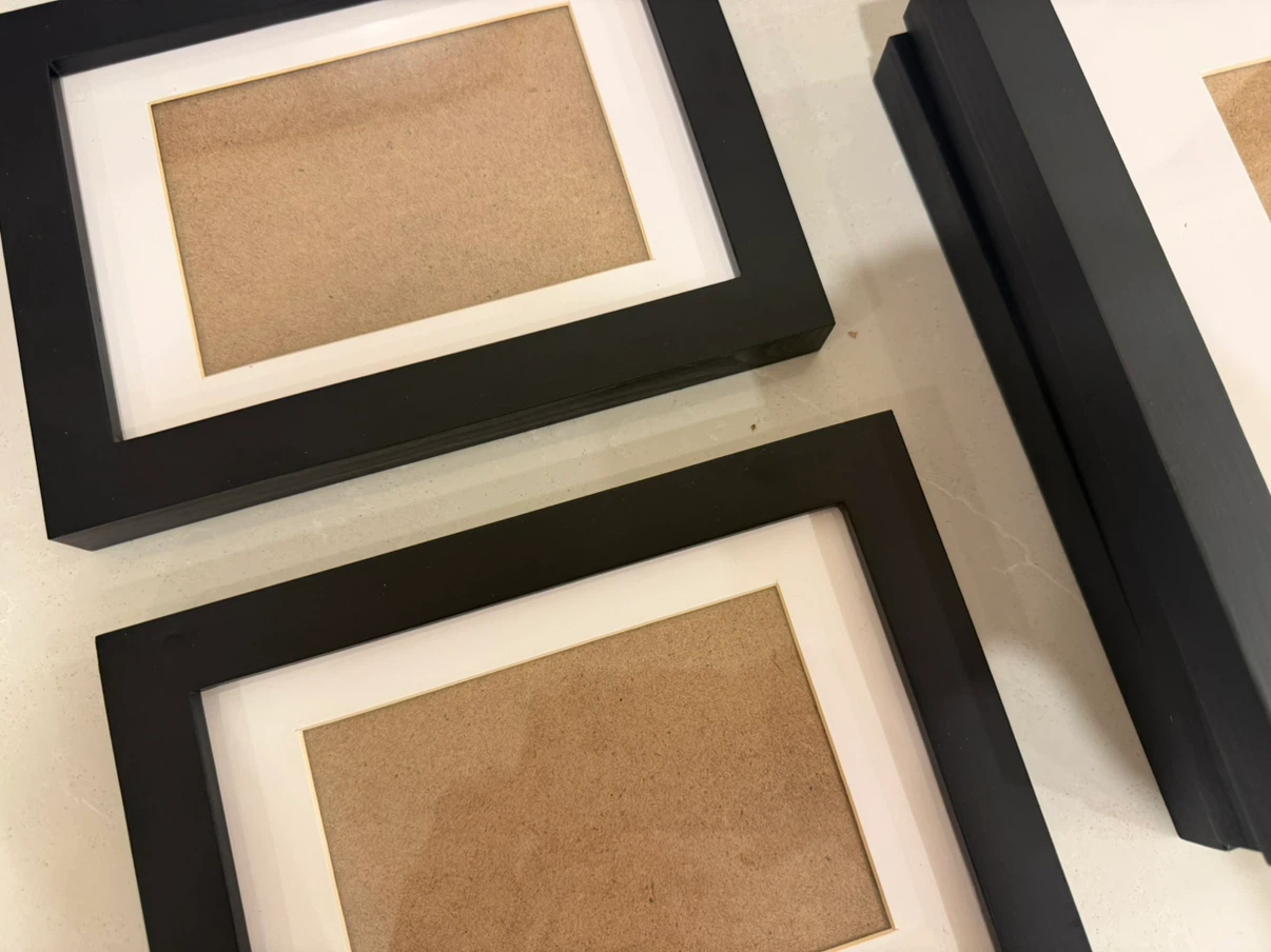 🏈Set of 11 Black Photo Frames - photo 2