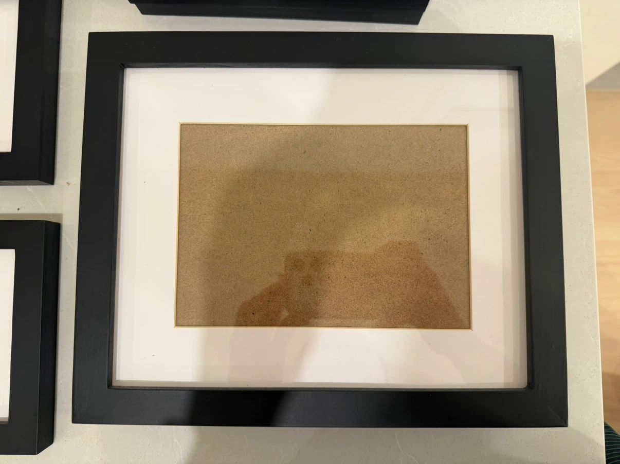 🏈Set of 11 Black Photo Frames - photo 3