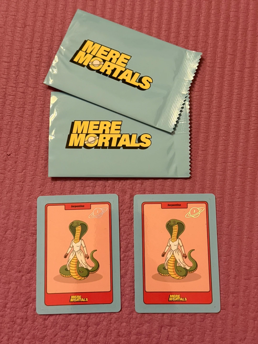 🏈Mere Mortals Serpentina Trading Cards