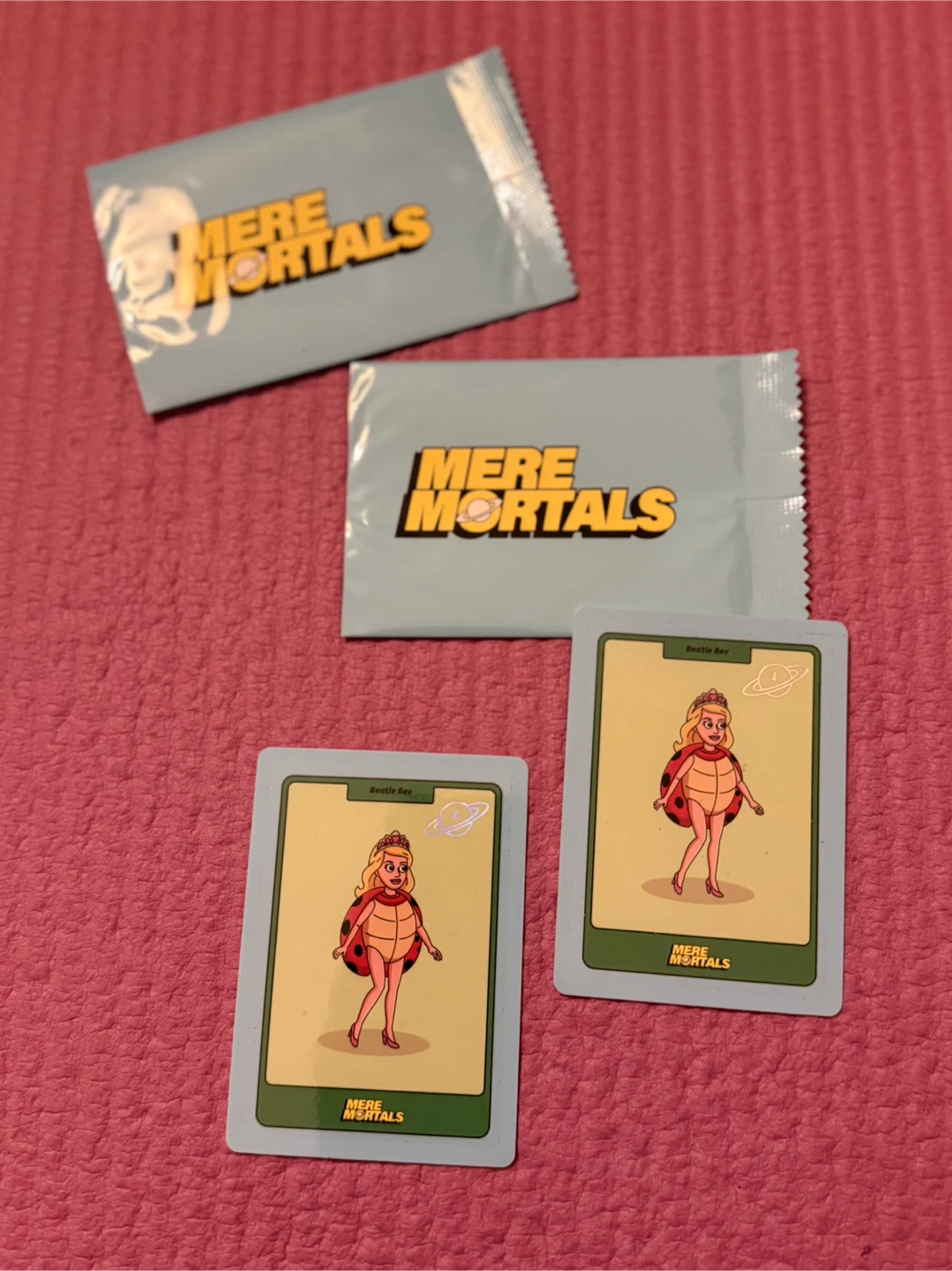 🏈Mere Mortals Beatle Bev Cards