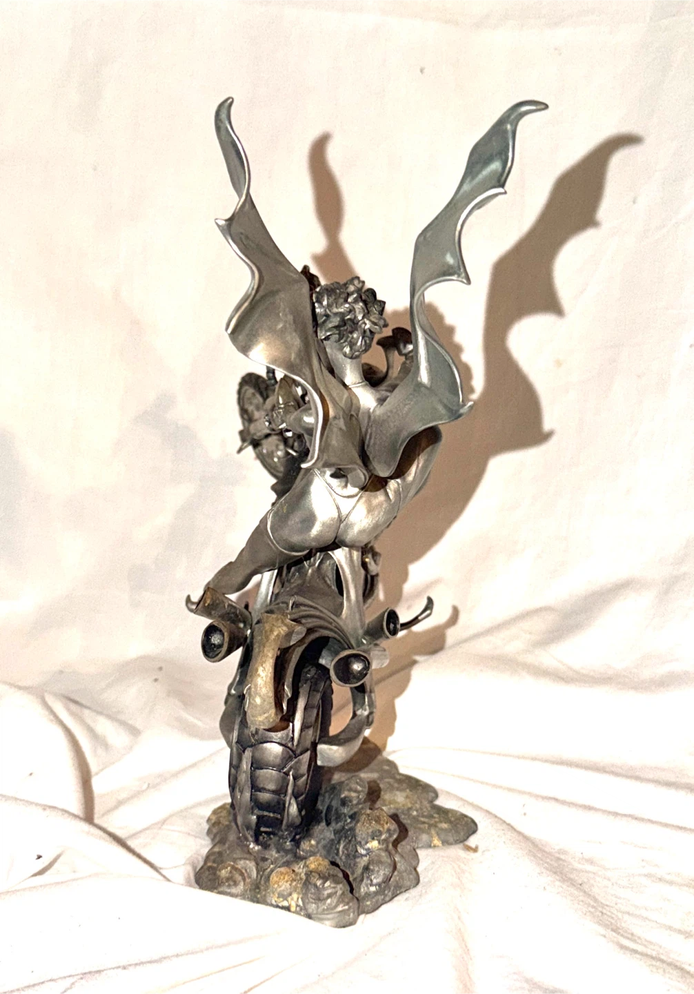 Passion burns statue Franklin mint  Julie bell  Pewter Figurine - photo 5
