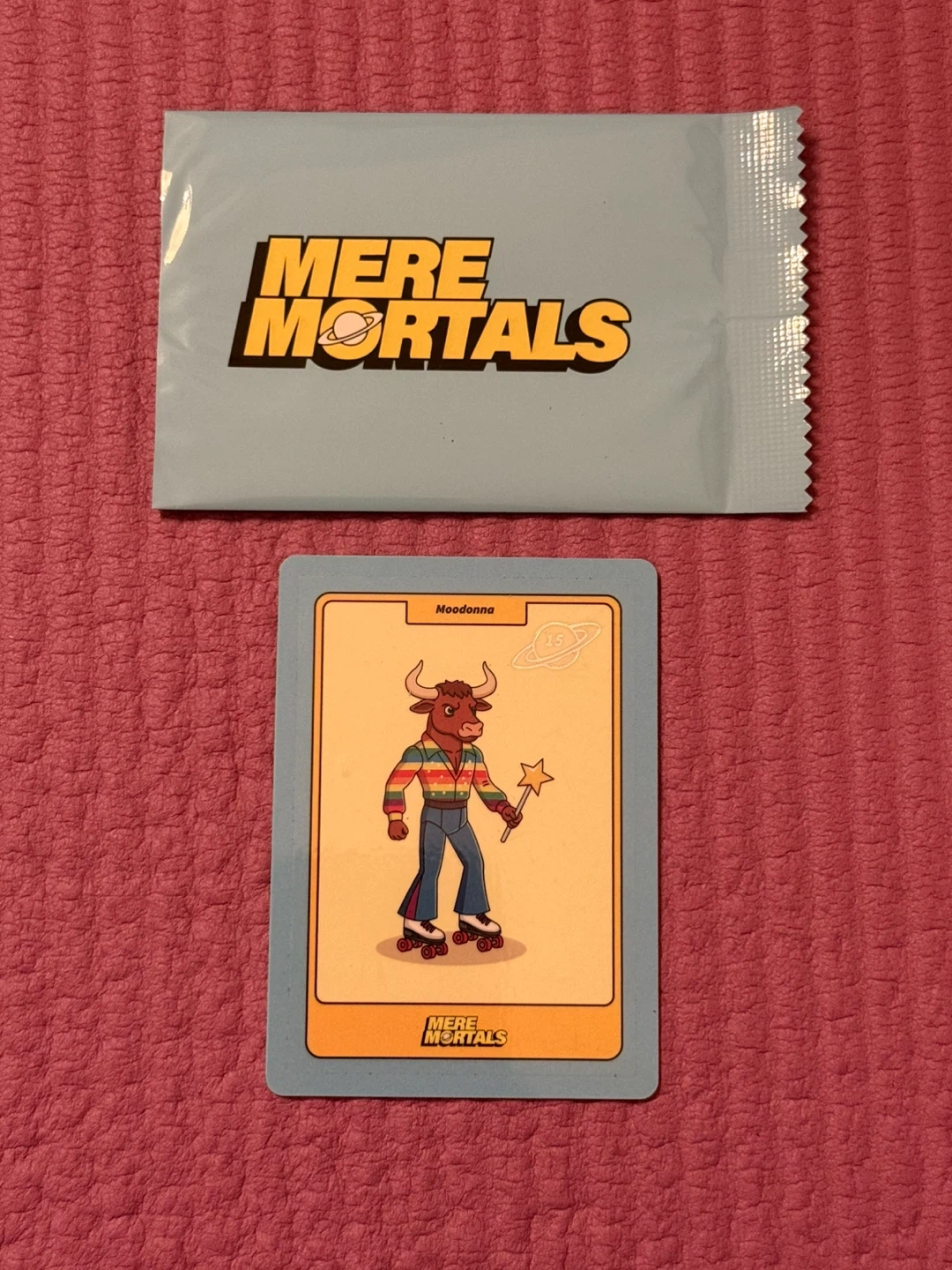 🏈Mere Mortals Moodonna Collectible Card