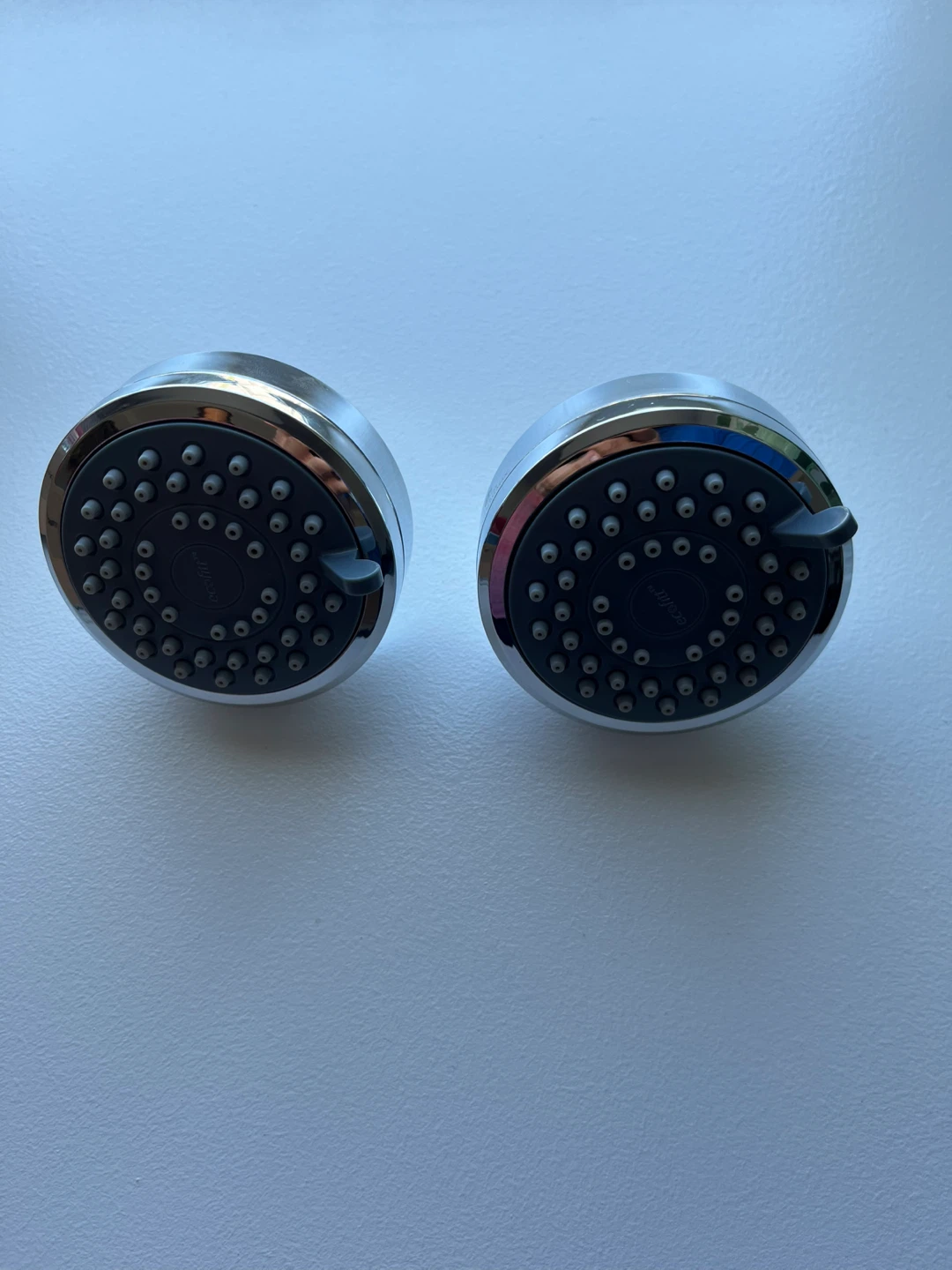 Two EcoFit Shower Heads 🏈