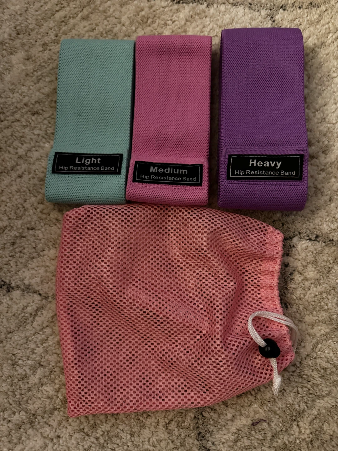 Set of 3 Hip Resistance Bands