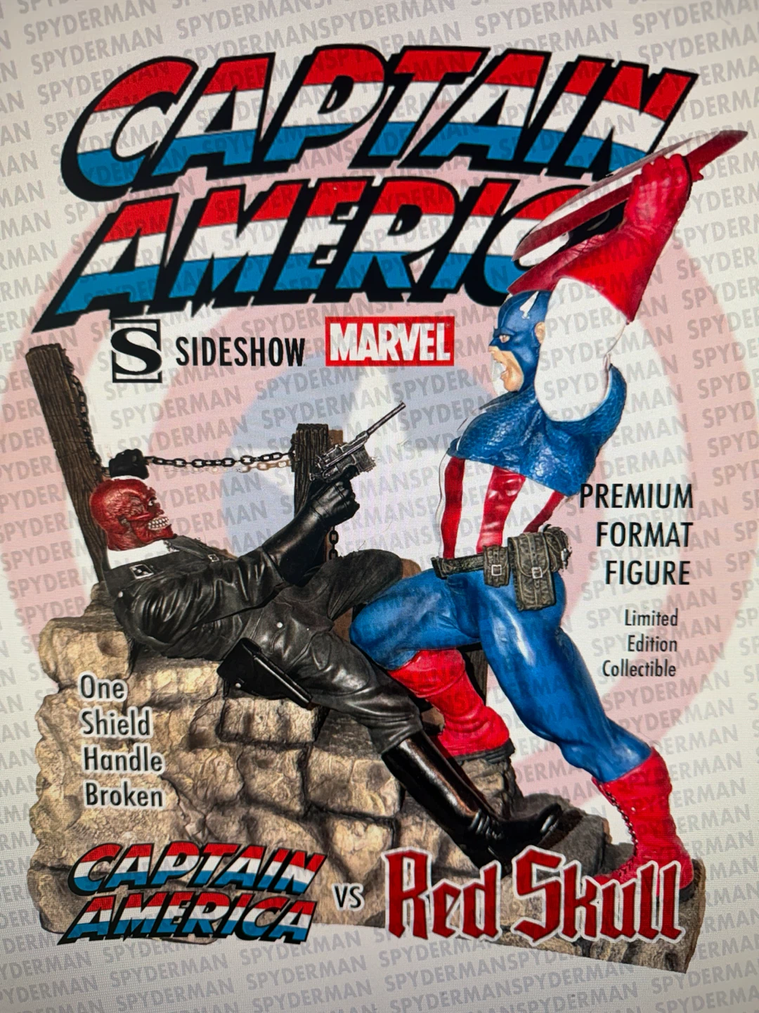 Sideshow Marvel Captain America vs Red Skull Premium Figure
