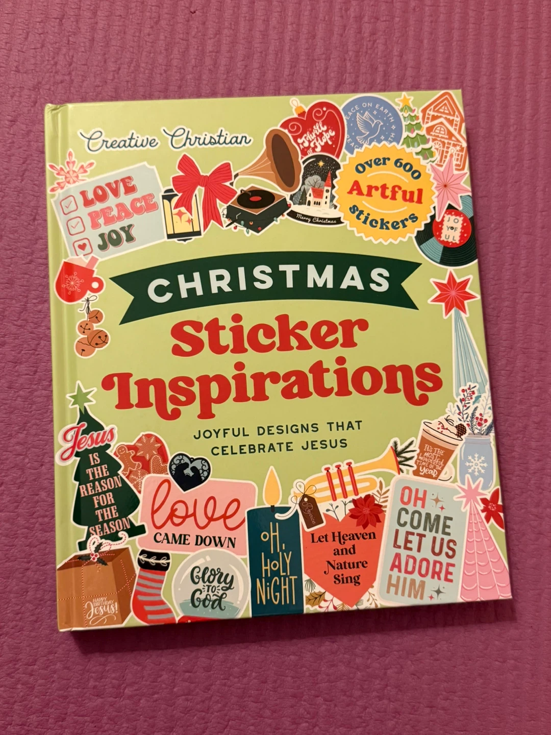 🏈Creative Christian Christmas Sticker Inspirations
