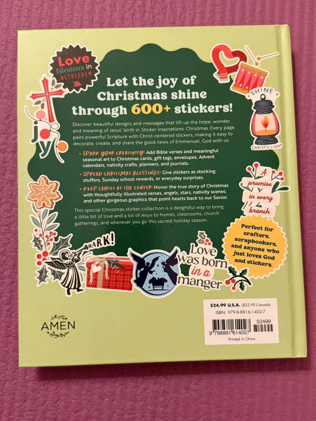 🏈Creative Christian Christmas Sticker Inspirations - photo 4