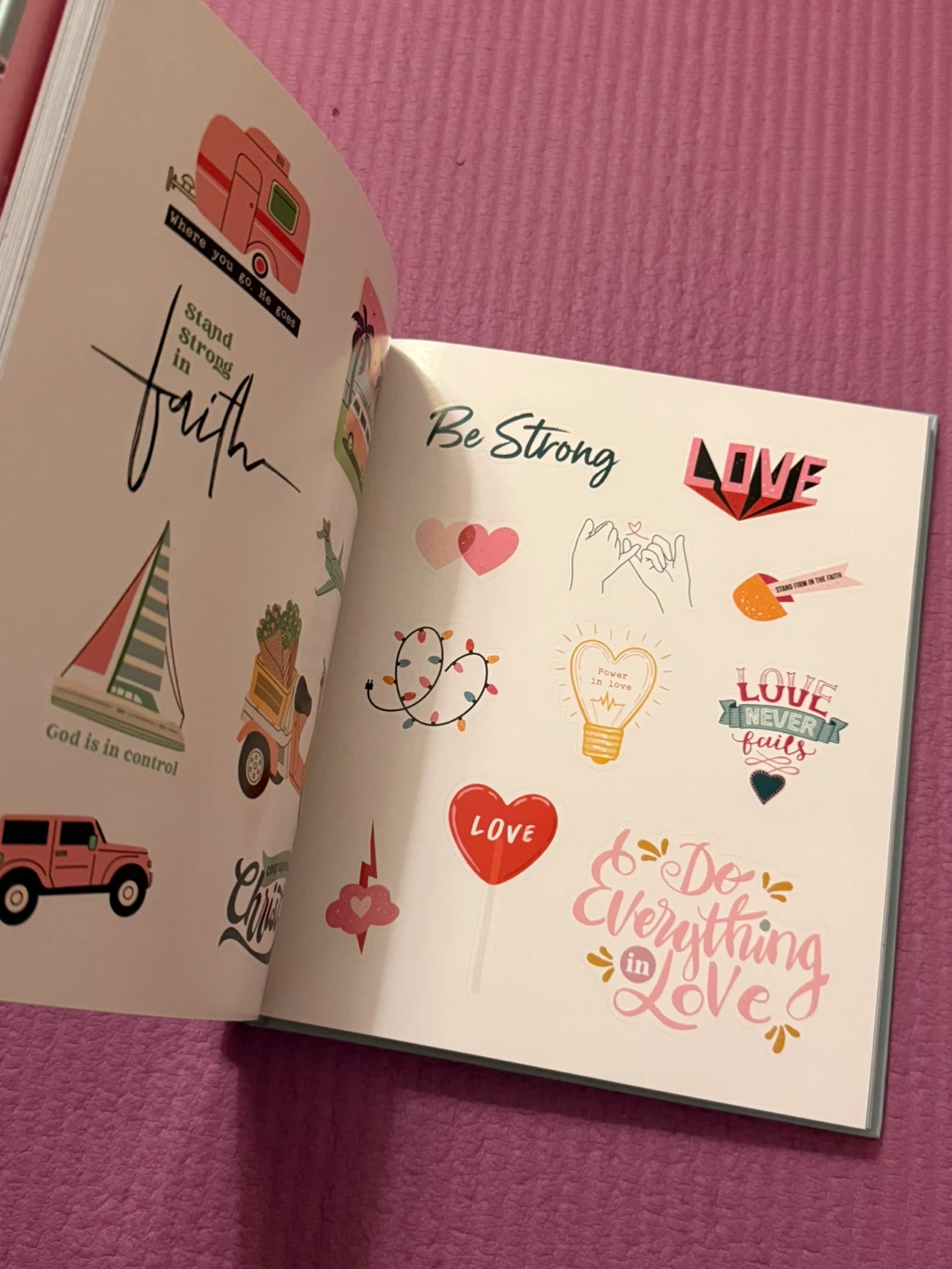 🏈Creative Christian Sticker Inspirations Book - photo 3