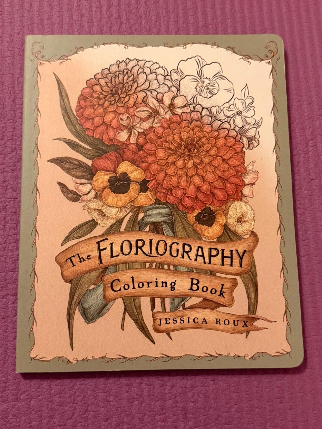 🏈The Floriography Coloring Book by Jessica Roux - photo 2
