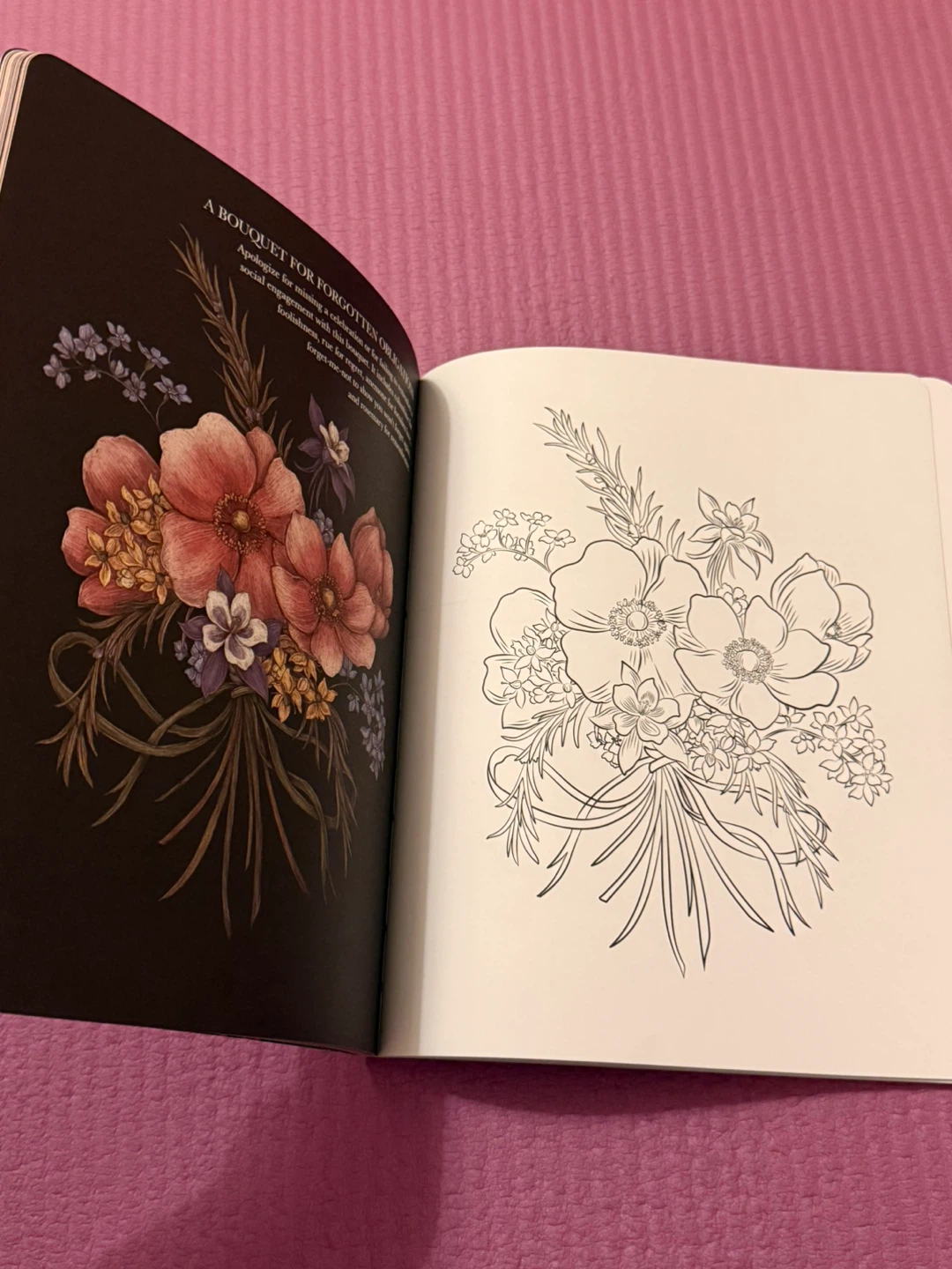 🏈The Floriography Coloring Book by Jessica Roux - photo 3