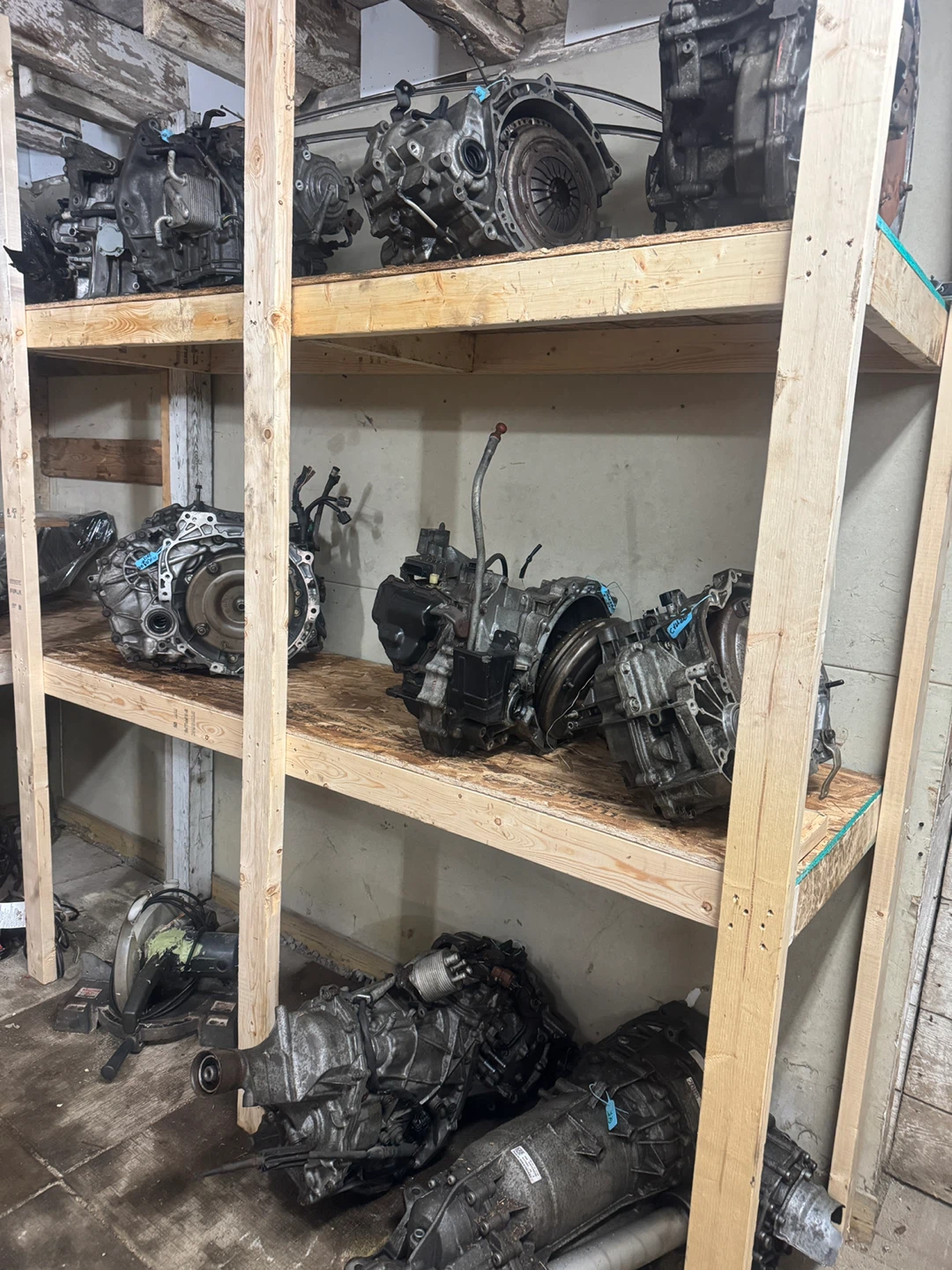 Engine and transmission