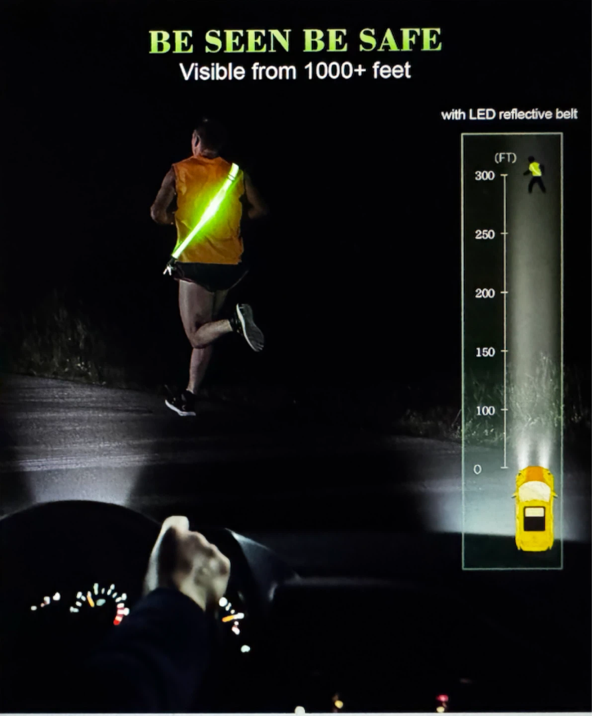 LED Reflective Safety Strap - photo 3
