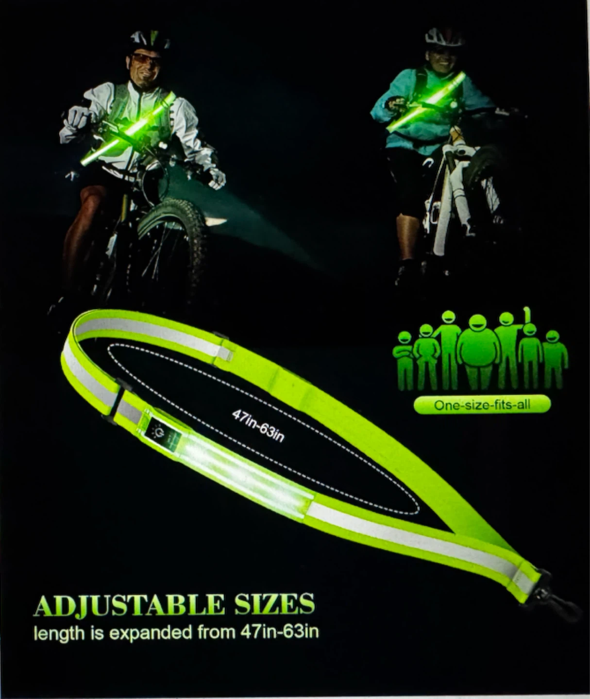 LED Reflective Safety Strap - photo 4