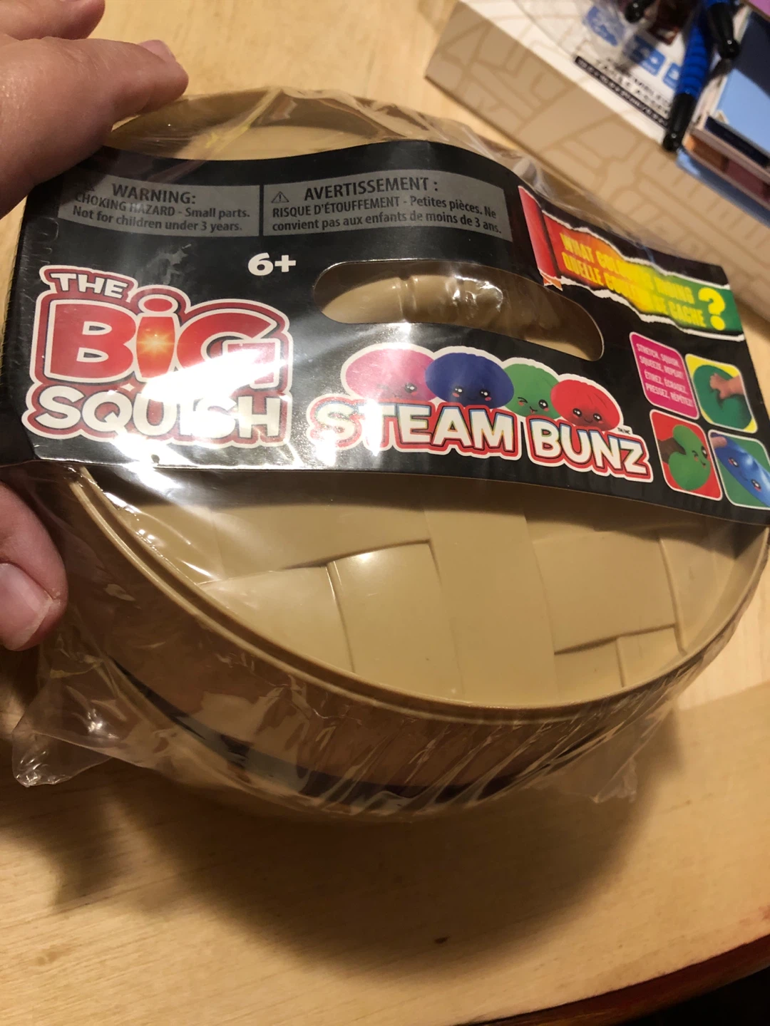 NEW The Big Squish Steam Bunz Toy 🏈