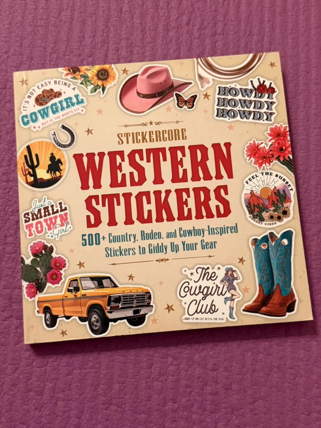 🏈StickerCore Western Stickers Book - photo 2